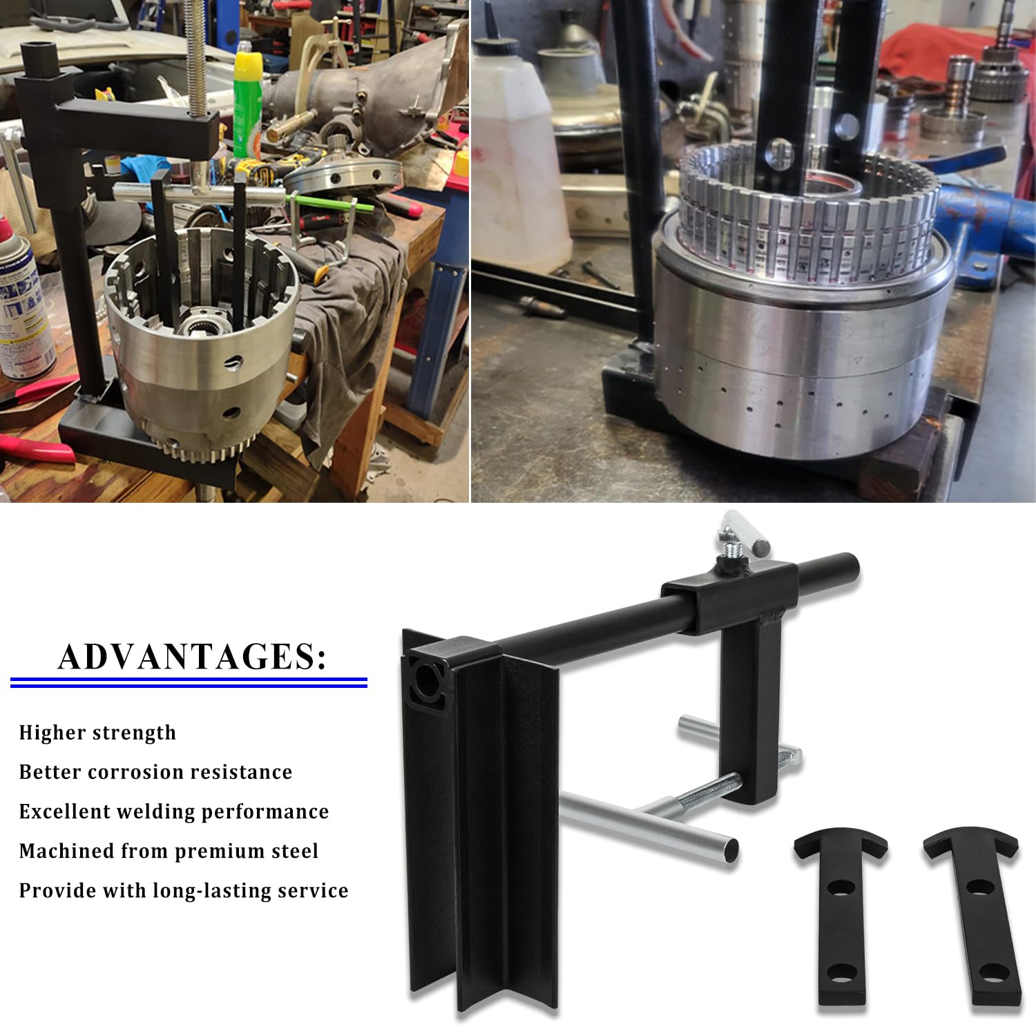 Bonbo T-0158 Universal Clutch Drum Spring Compressor Transmission Tool Heavy Duty Steel