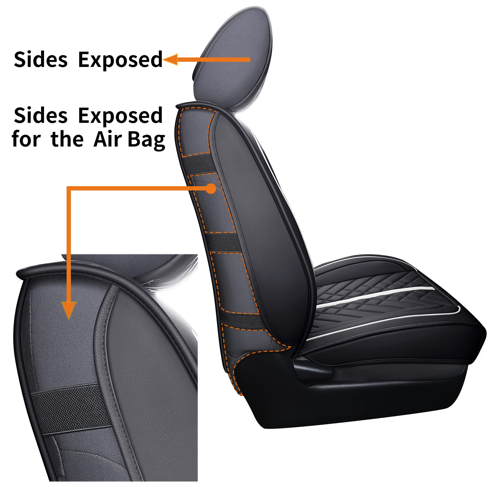 Tomatoman Toyota Tacoma Seat Covers 2005-2022 2023 2024 2025 Truck Access Crew Double Cab TRD Offroad Limited SR5 V6 Pickup Car