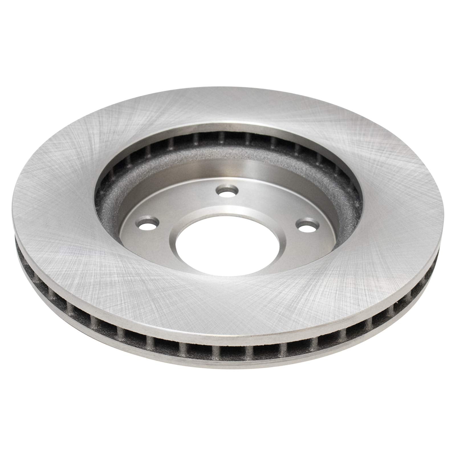 Trq Front Brake Pad & Rotor Kit Semi-Metallic Compatible With 2007-2012 Dodge Caliber 2008-2017 Mitsubishi Lancer