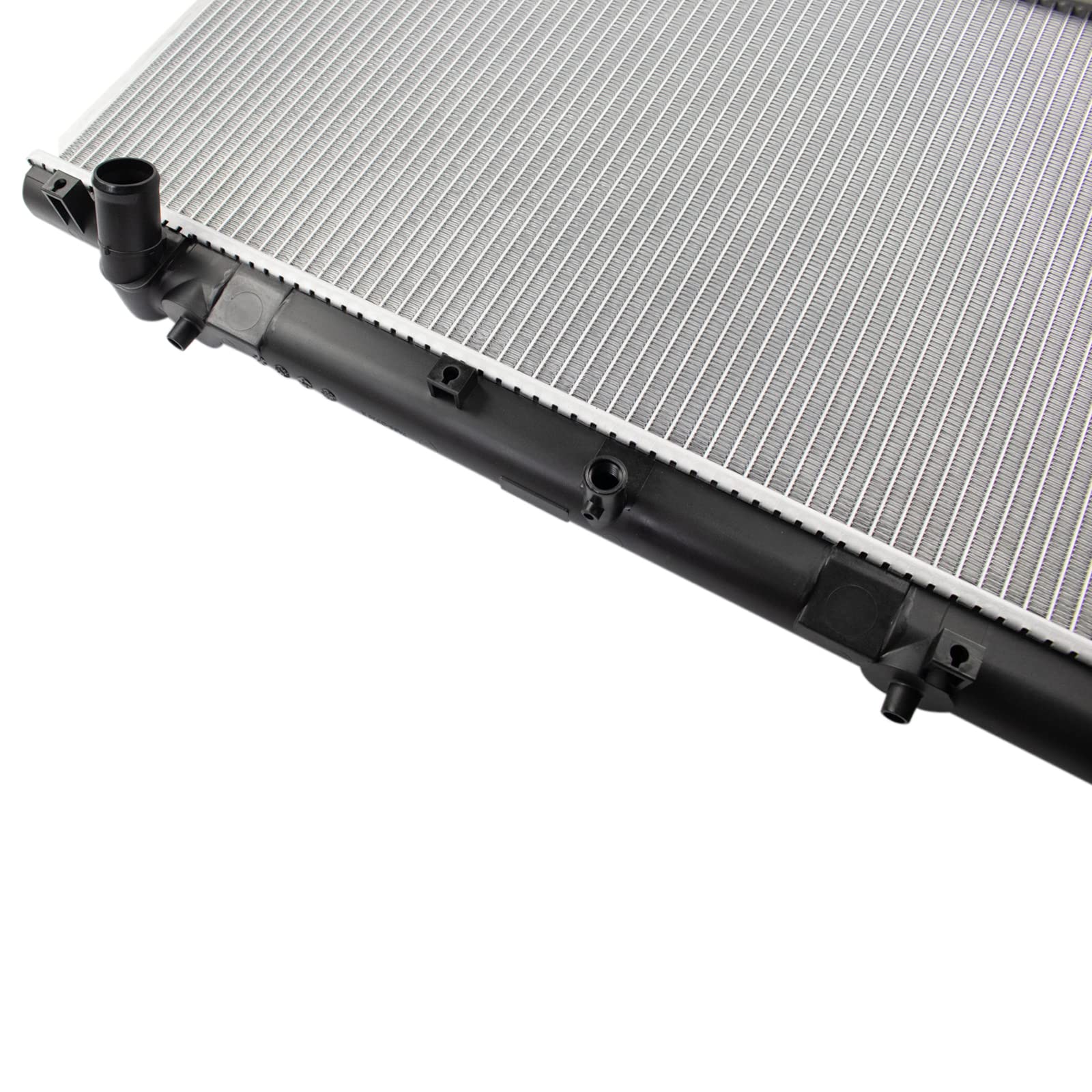 Trq Radiator Assembly Aluminum Core Compatible With 03-07 Honda Accord Cu2571 Ho3010191
