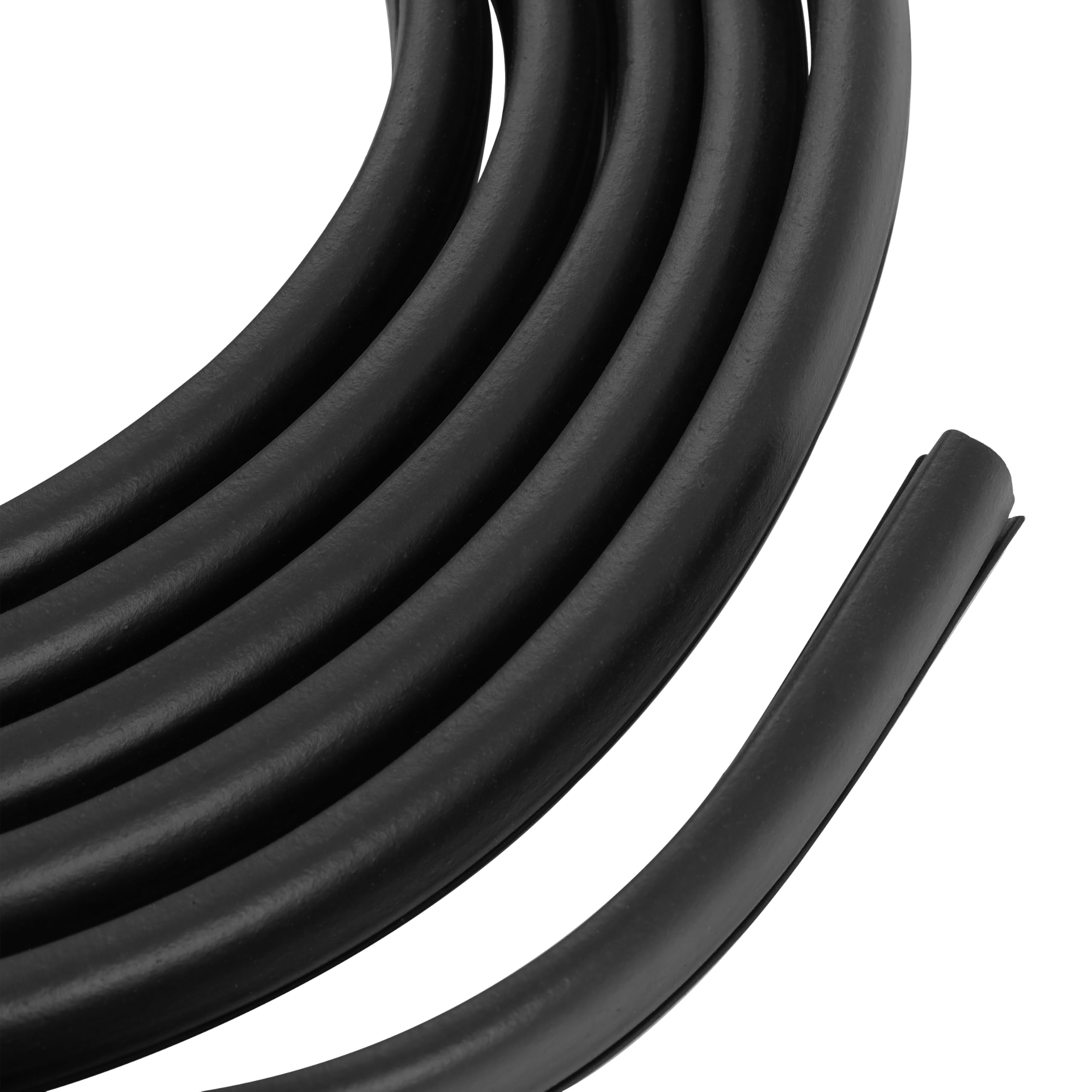 Ecotric Door Seals Rubber Weatherstrip Pair Set For 1973-1979 Ford Bronco F100 F150 F250 F350 Black