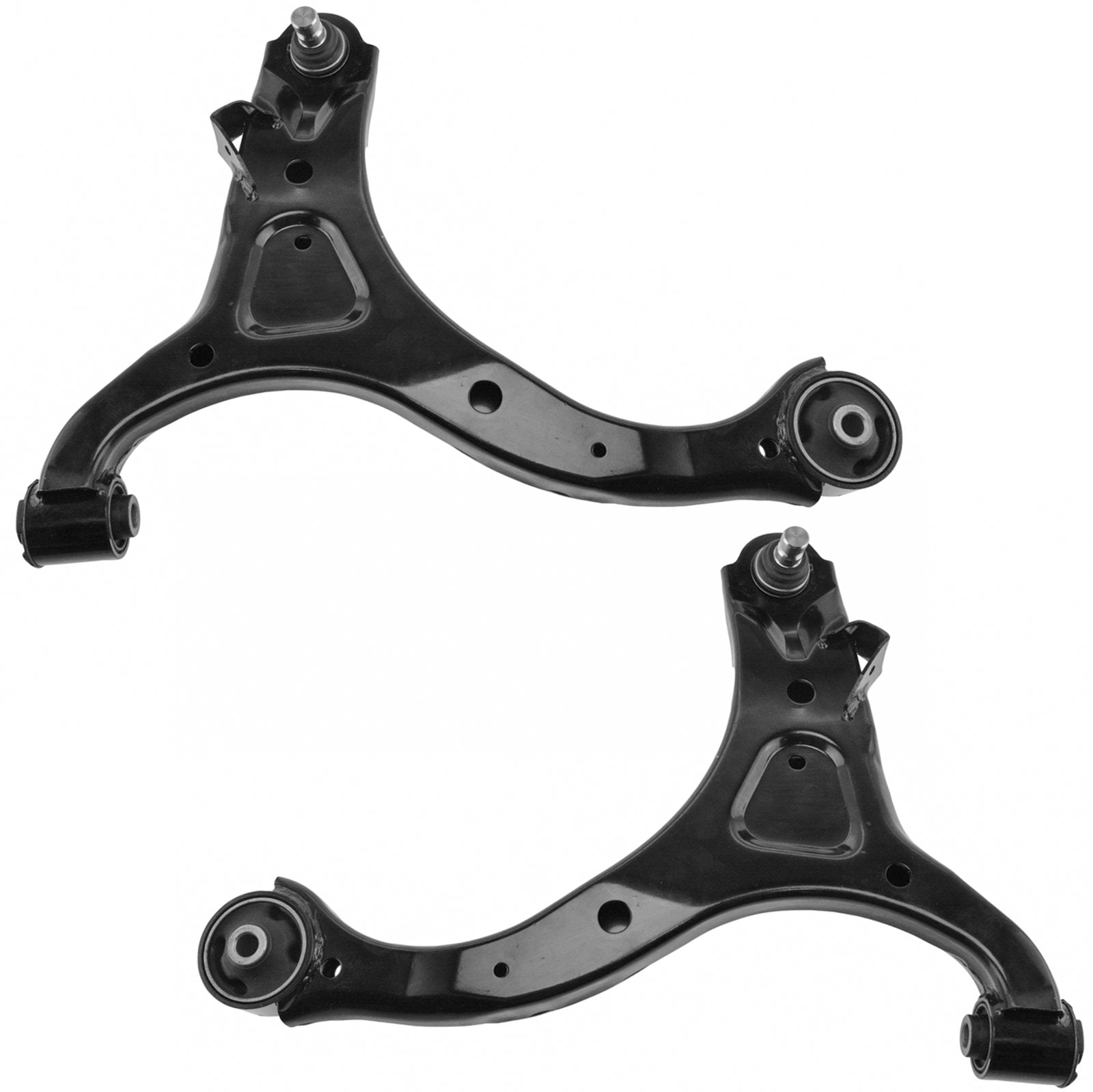 Trq Front Lower Control Arm With Ball Joint Set Compatible With 2007-2012 Hyundai Santa Fe 2011-2013 Kia Sorento