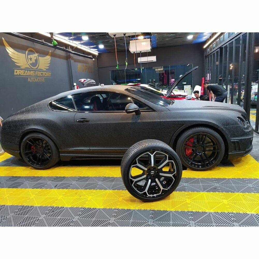 3M Black Shadow Camouflage Automotive Vinyl Featuring Air-Release Adhesive (1Ft X 5Ft)