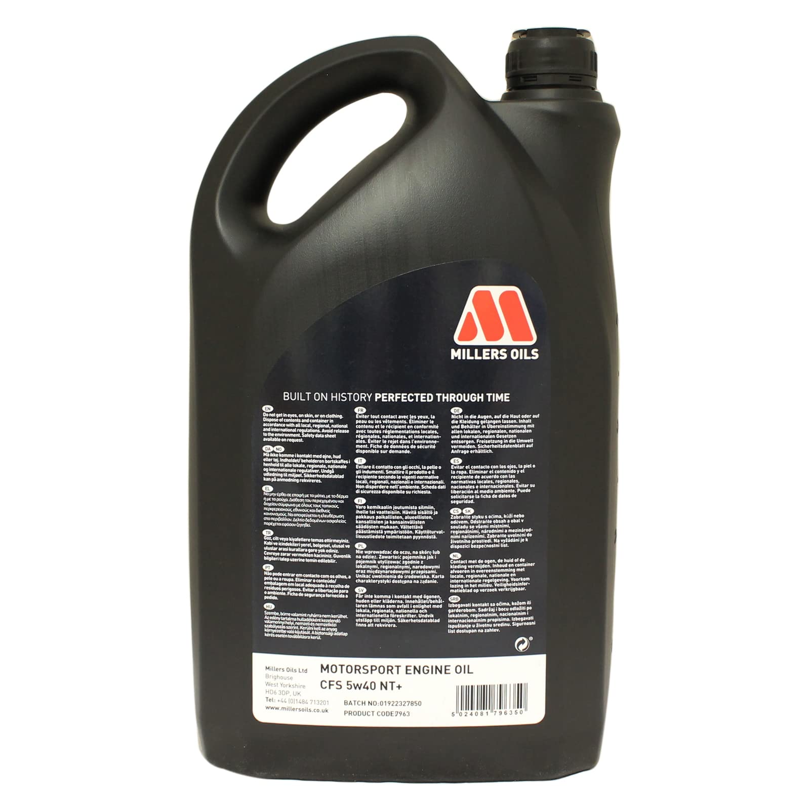 Millers Oils 7963Gms Cfs 5W40 Nt+ - 5 Liter Jug