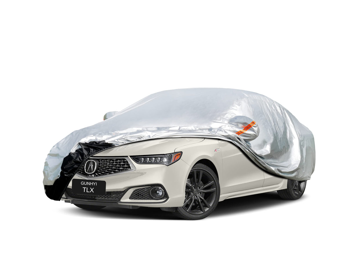 Gunhyi Car Cover Custom Fit Acura Tlx (2014-2025) Waterproof For Automobiles, Oxford Sun Rain Dust Snow Protection (Ships From U