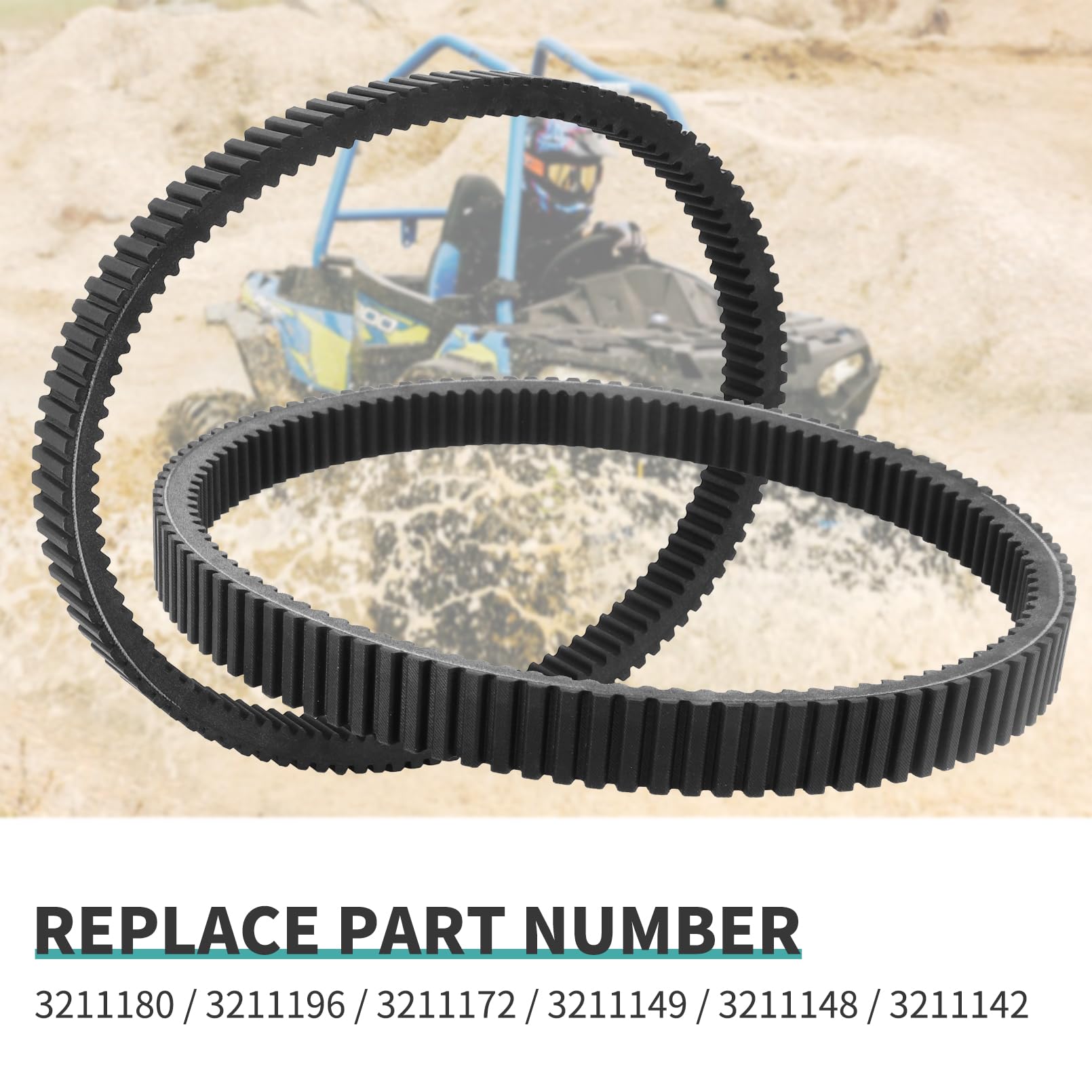 Tektall 3211180 Drive Belt Replace 27C4159 Compatible With Polaris Rzr 1000 900 Xp Xp4 2014-2021/ Rzr S 900 1000 Xp Xp4 Ace 570 9002015-2020/ Ranger 900 1000 Xp Xp4 2013-2020 3211149 3211196 3211172