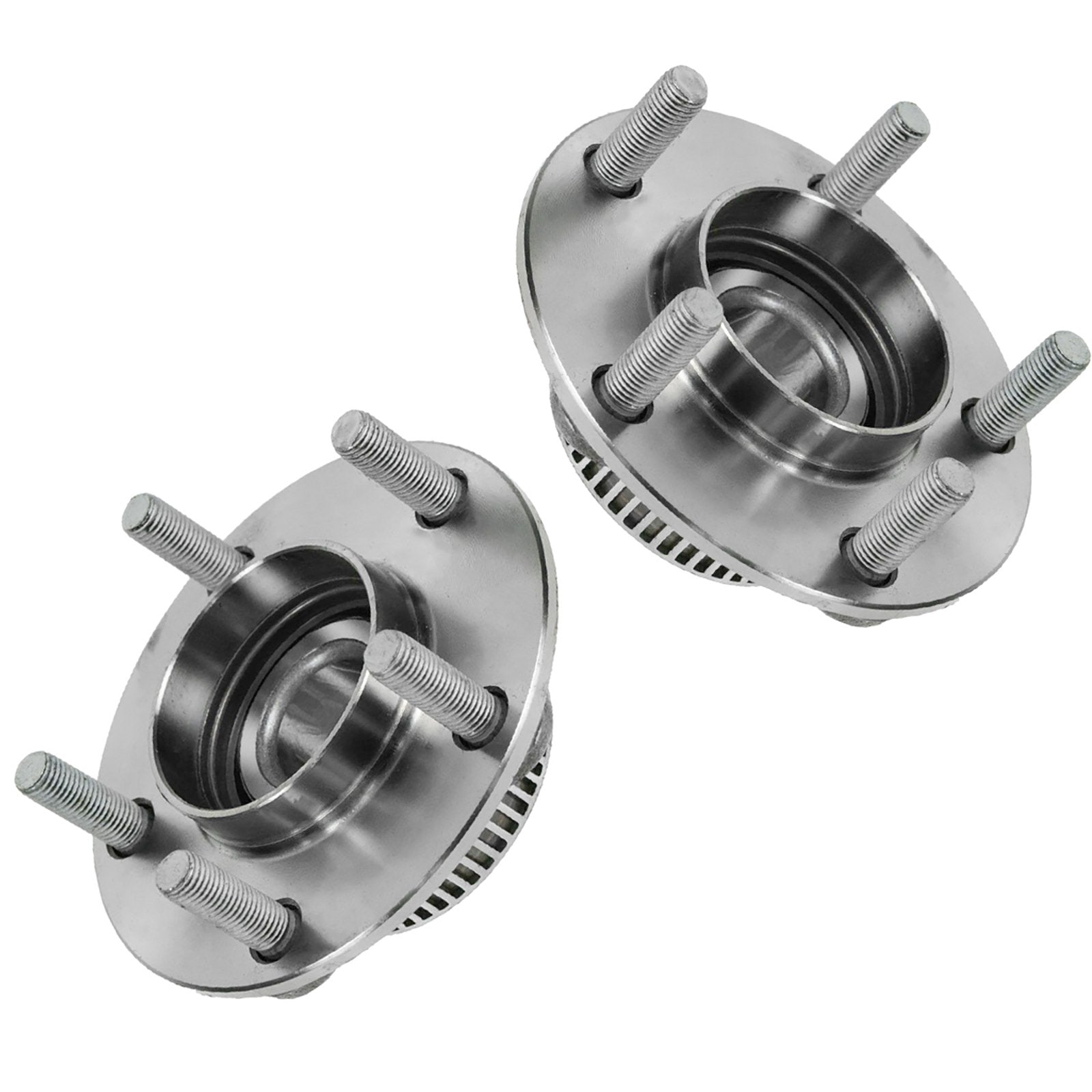 Trq Rear Wheel Hub Bearings Assembly Set Compatible With 1999-2004 Chrysler 300M 1993-2004 Concorde 1994-2001 Lhs 1994-1996 New