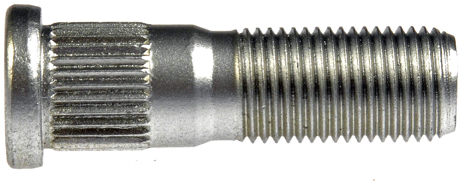 Dorman 610-394 1/2-20 Serrated Wheel Stud - .543 in. Knurl, 1-29/32 in. Length Compatible with Select Saab Models, 10 Pack
