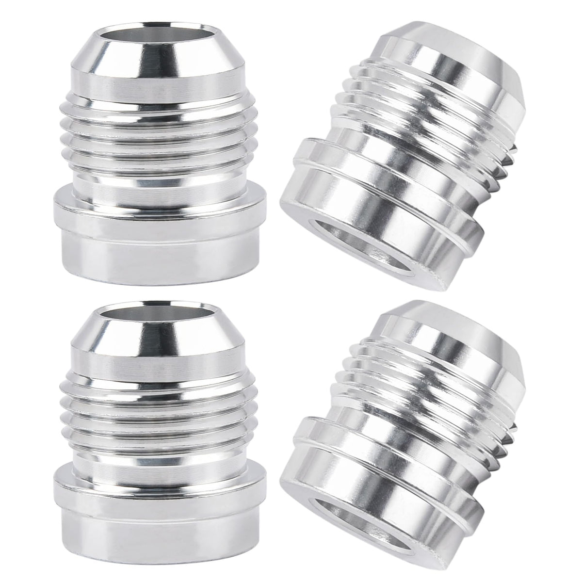 EVIL ENERGY 12AN Male Weld on Bung Fitting Aluminum 4PCS
