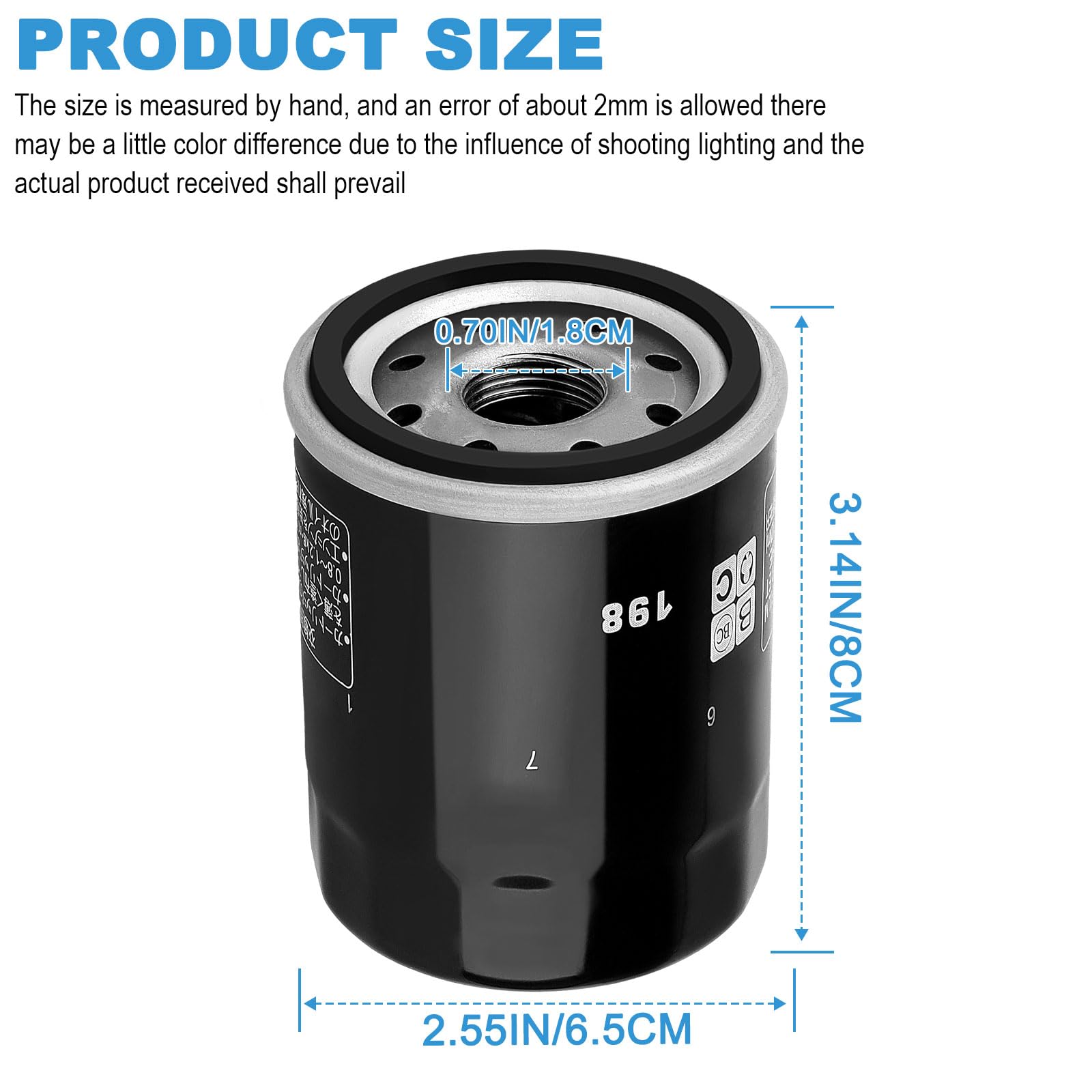 Oil Filter 2540122 2540086 For Polaris Ranger 570 700 800 900 1000 Ranger Xp 700 800 900 1000 Rzr 800 900 Sportsman 700 600 General 1000