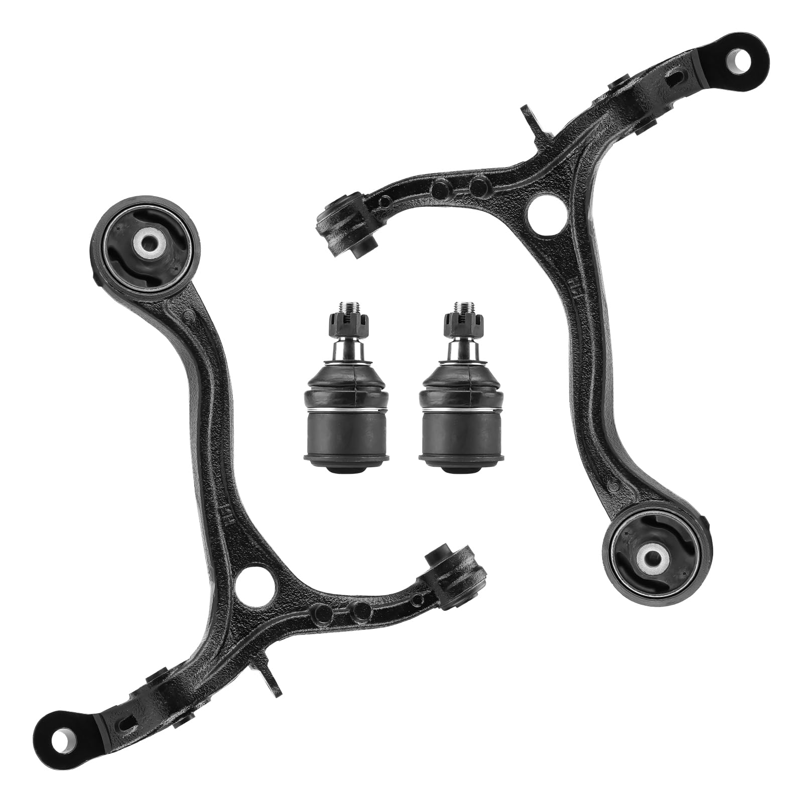 12Pcs Front Upper Lower Control Arms Suspension Kits Ball Joint Assembly Fit For Honda Accord 2008 2009 2010 2011 2012, Driver &