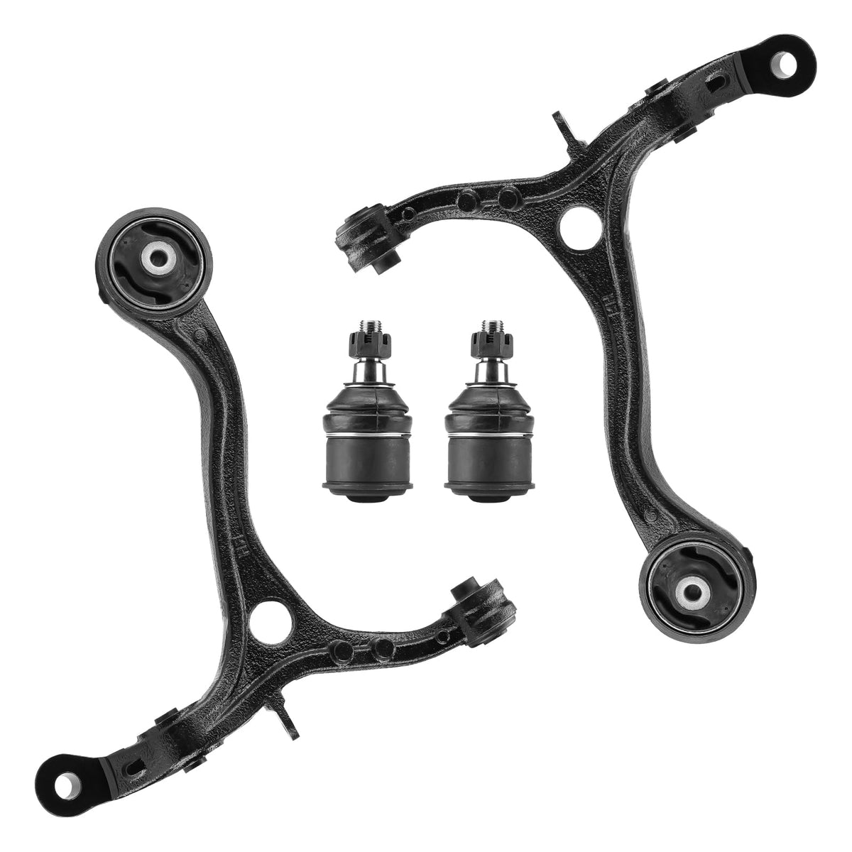 12Pcs Front Upper Lower Control Arms Suspension Kits Ball Joint Assembly Fit For Honda Accord 2008 2009 2010 2011 2012, Driver &