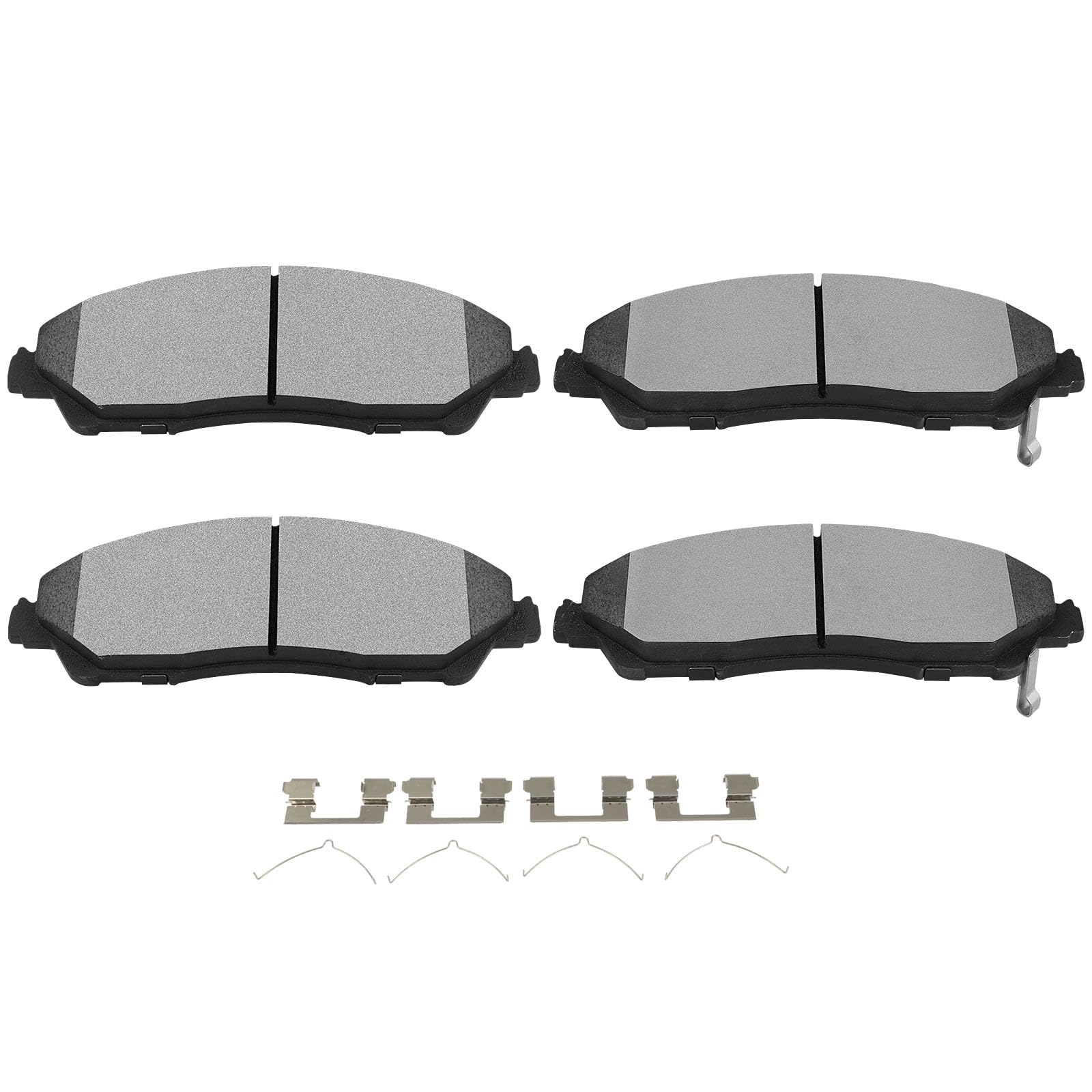 Scitoo D1723 Ceramic Brake Pads Sets Front W/Hardware Replacement For Acura For Mdx 2014-2020,For Honda For Pilot 2016-2022,For