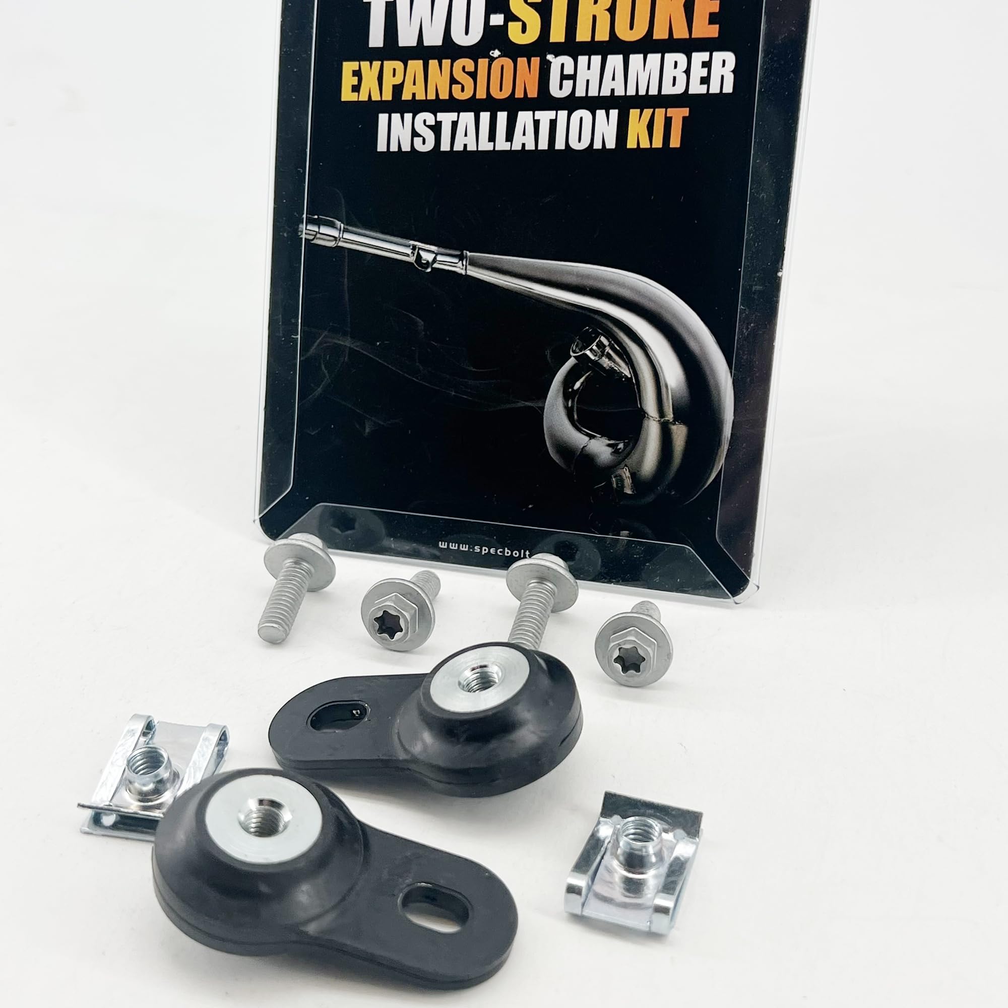 Specmoto Euro 2-Stroke Pipe Mount Kit for 50-300cc KTM, Husqvarna, GasGas, Beta - Fits Models 50 65 85 125 200