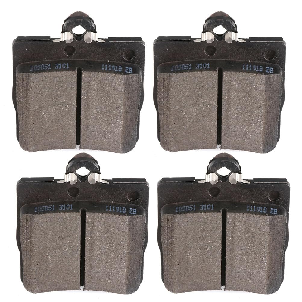 Automuto 4Pcs Rear Semi-Metallic Disc Brake Pads Set D779 For Chrysler Crossfire For Mercedes-Benz C230 C240 C280 E300 Slk230 Sl