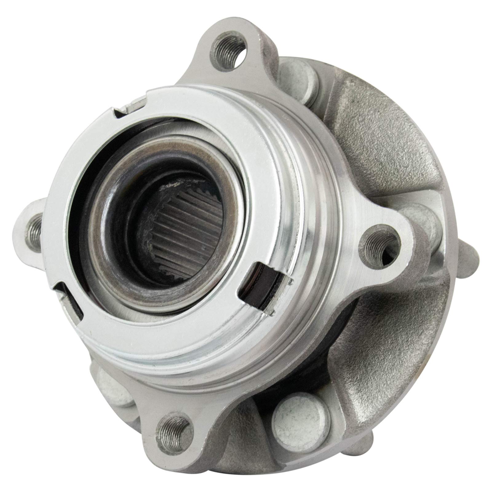 Trq Front Wheel Hub Bearings Assembly Set Compatible With 2009-2021 Nissan Gt-R
