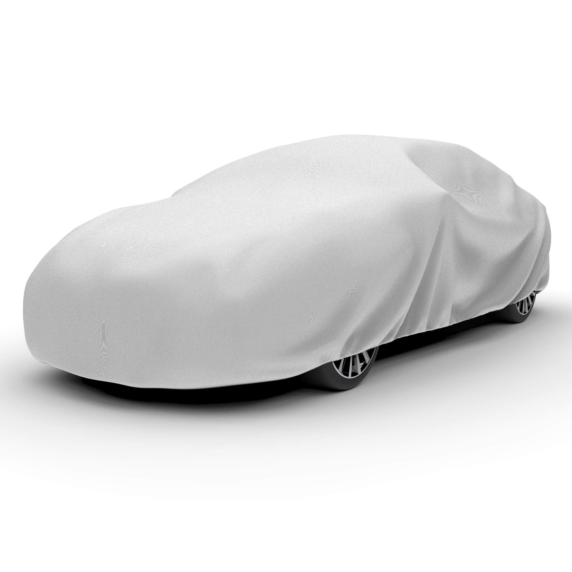 Budge Lite Car Cover Dirtproof, Scratch Resistant, Breathable, Dustproof, Car Cover Fits Sedans up to 157, Gray