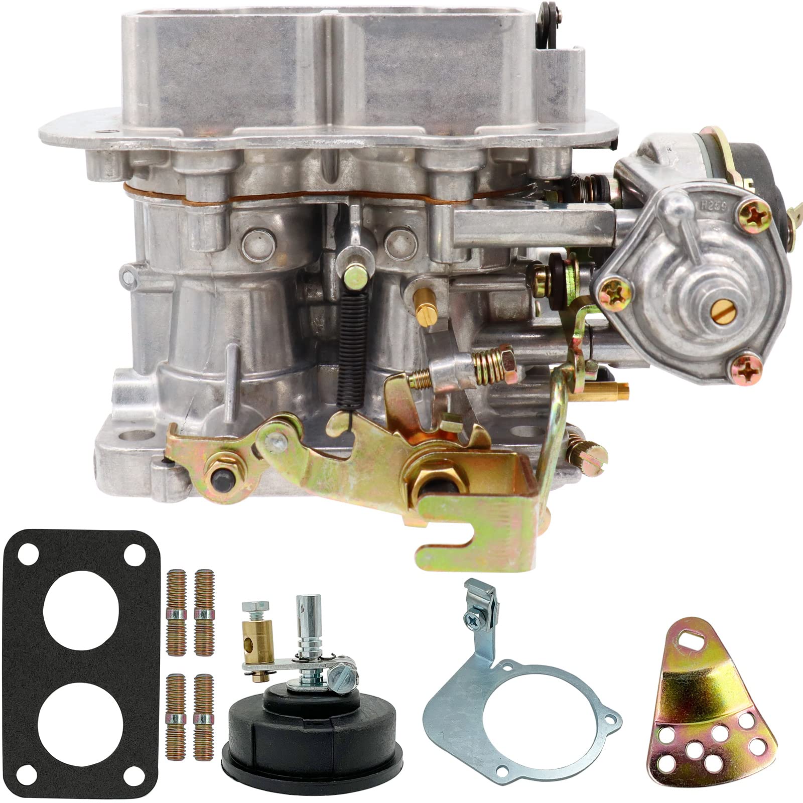 NENKUTEN New Carburetor 2 Barrel for Weber 32/36 DGV DGEV Electric Choke 32x36 for Toyota Pickup Celica Corona 20R 22R Holley Ma