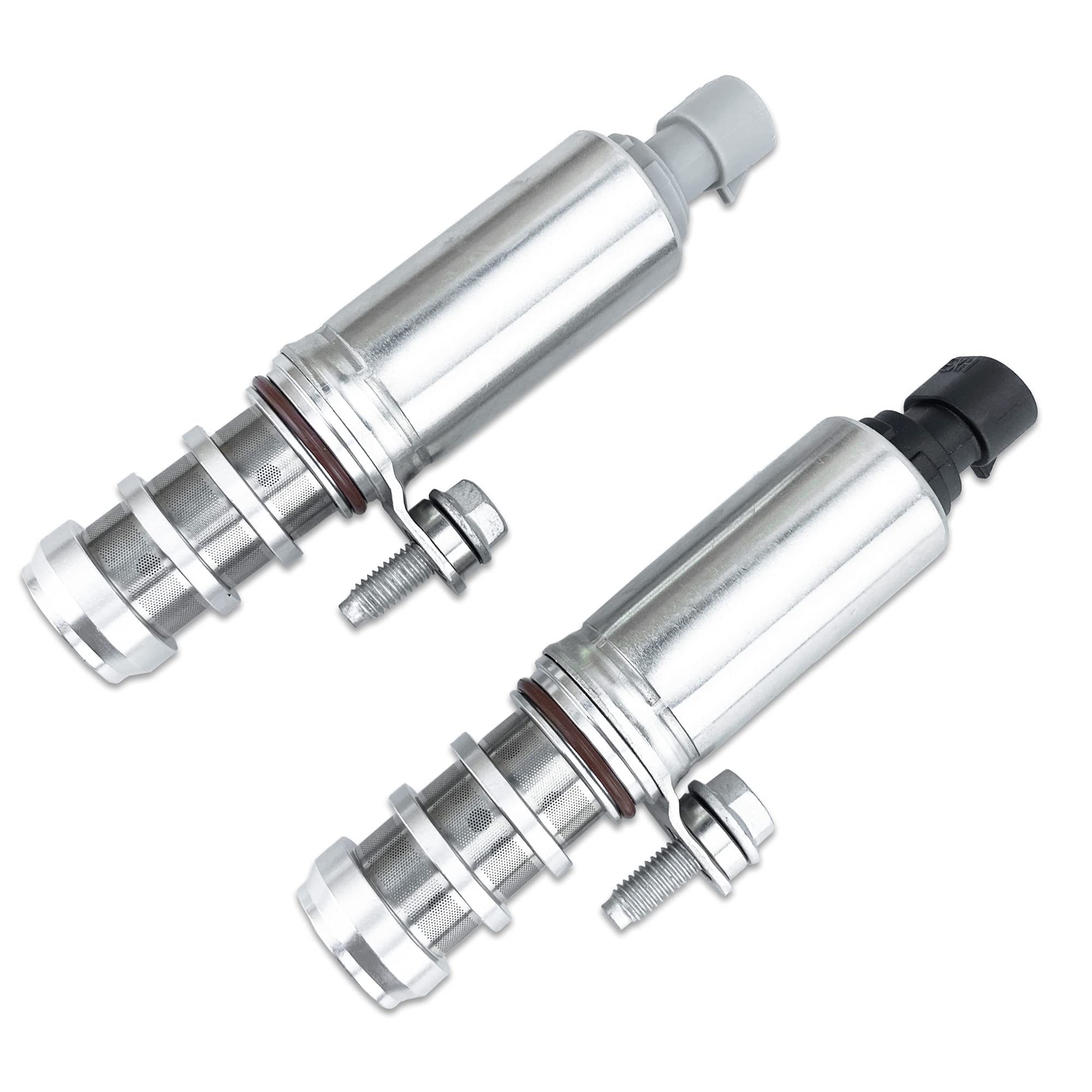 Rlp Vvt Solenoid Intake And Exhaust Camshaft Position Actuator Compatible With Buick Chevy Cobalt Malibu Hhr Equinox Pontiac G5 G6 Saturn 2.0L 2.2L 2.4L Replaces 12655420 12655421