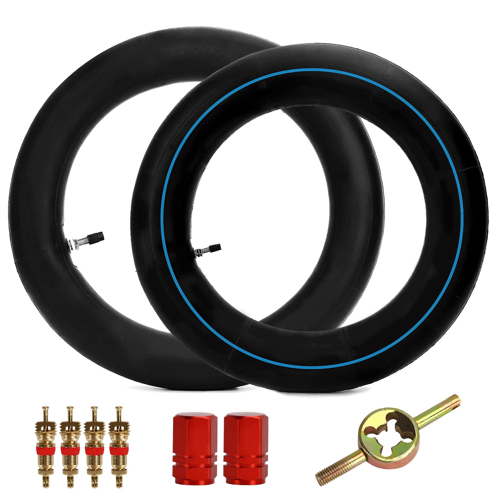 New Olym Front 60/100-14 2.50-14 And Rear 80/100-12 3.00-12 Inner Tube For 90Cc 110Cc 125Cc Ssr Crf Xr70 Cr60R Klx110 Kx60 Drz Jr80 Ttr90 Yz60 65Sx Off Road Motocross Pit Dirt Bike