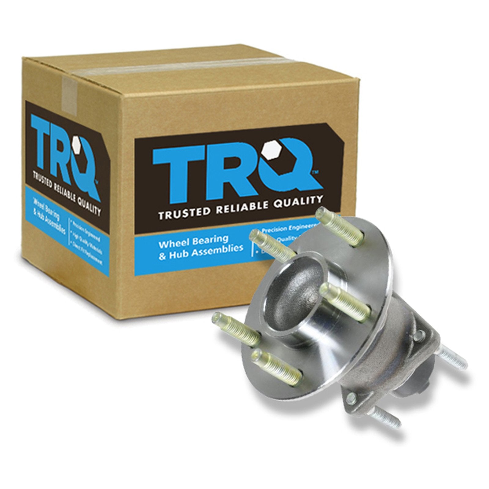 Trq Rear Left Right Wheel Hub Bearing Assembly Driver Passenger Side Compatible With 2005-2010 Chevrolet Cobalt 2006-2011 Hhr 20