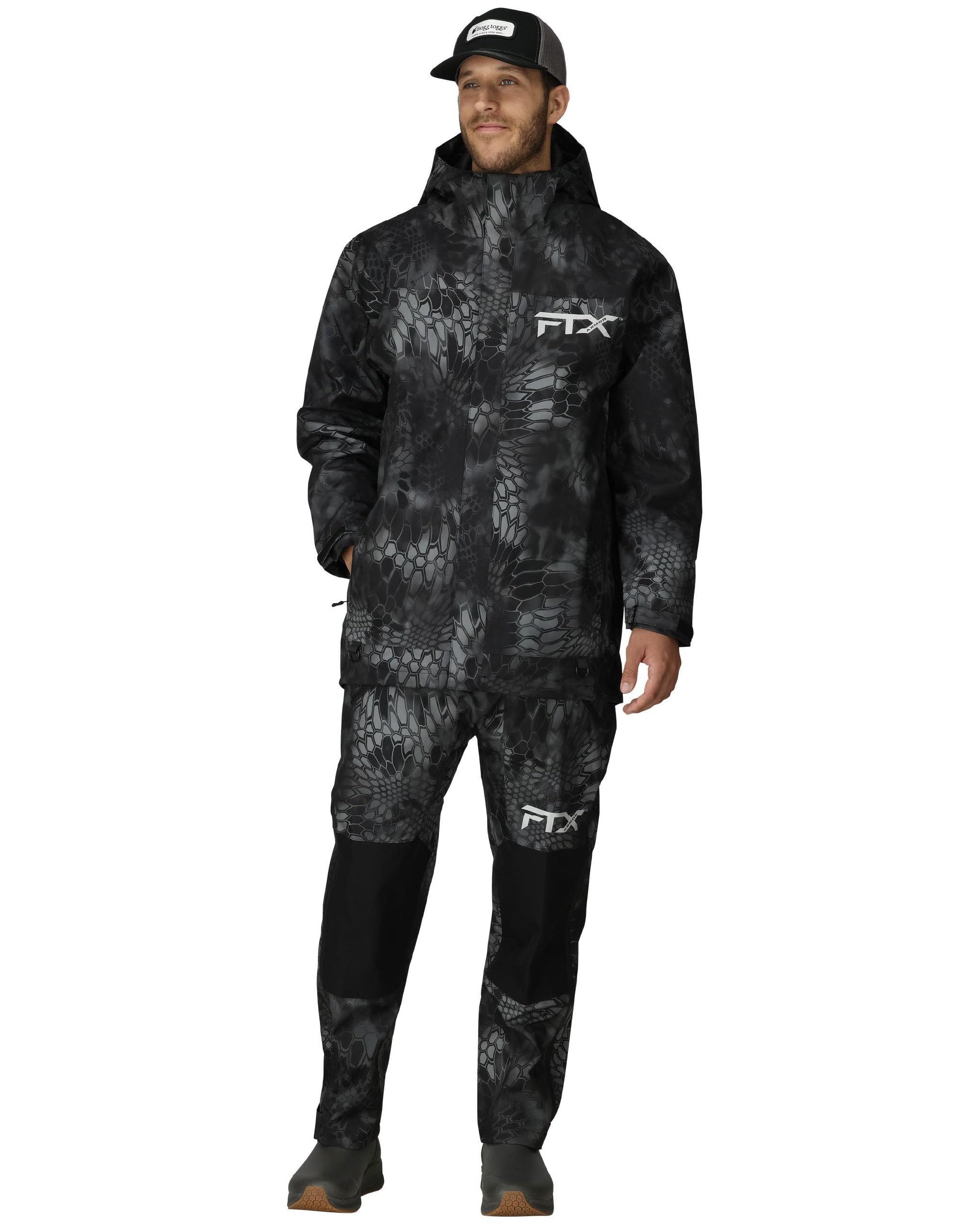 FROGG TOGGS Mens FTX Armor, Kryptek Typhon, Fishing/Anglers Jacket