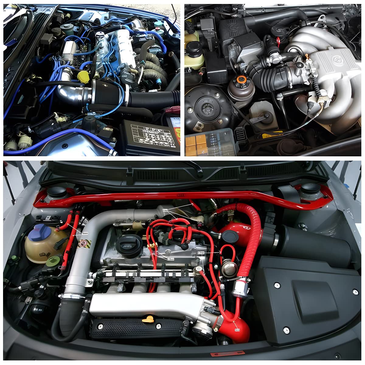 Belomi Silicone Vacuum Tubing Hose Line, 10 Ft 1/8''(3Mm) Inner Diameter Hose, High Tempterature 130Psi Max Pressure For Multipl