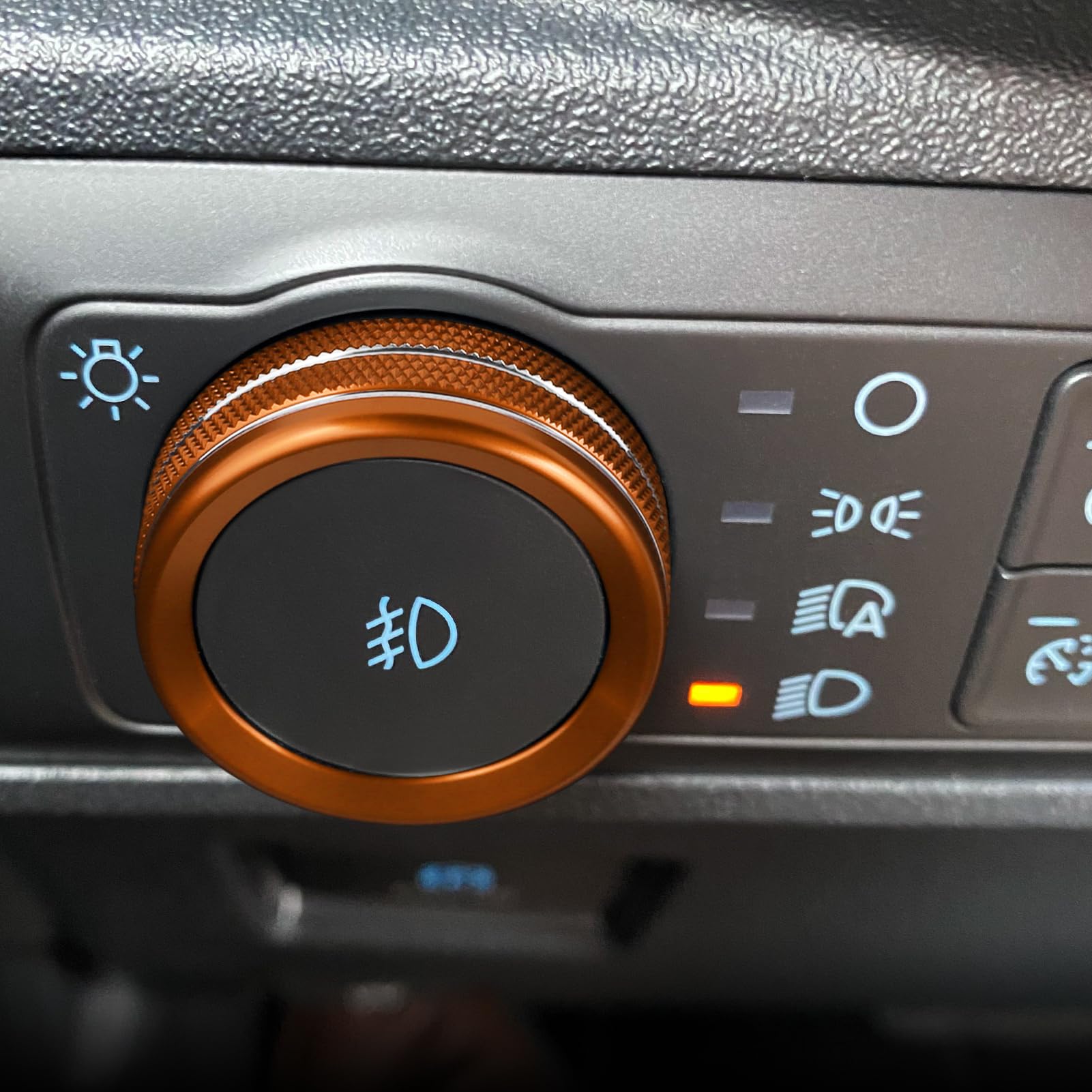 ANFOKAS 6pcs for Ford Maverick 2022 2023 2024 Accessories Car Auto Interior Center Consoles Gear Shift Knob AC Volume Headlight