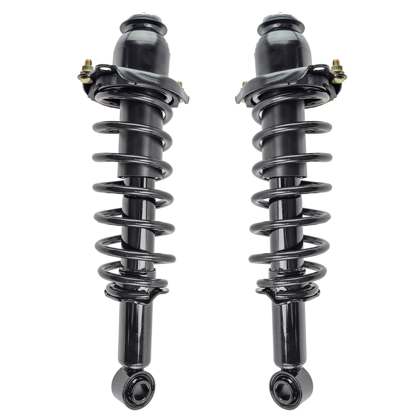 Trq Rear Strut & Coil Spring Assembly Set Driver & Passenger Sides Compatible With 11-13 Toyota Corolla