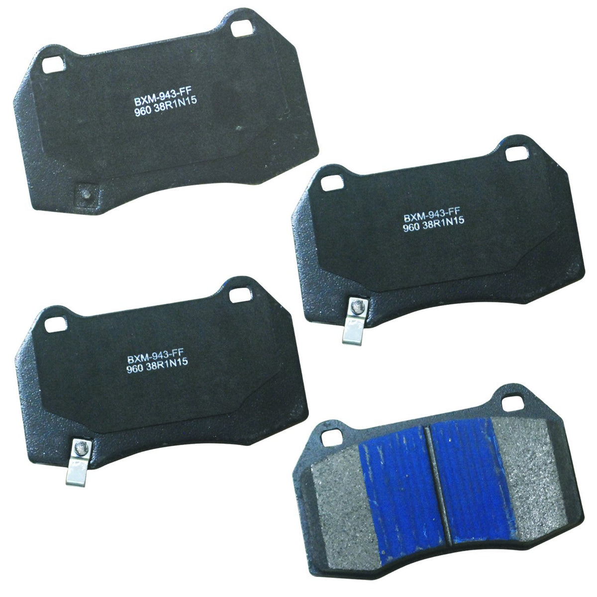 Bendix Premium Sbm960 Semi-Metallic Front Brake Pads For Infiniti G35 2004, Nissan 350Z 2009-2003, Sentra 2006-2004
