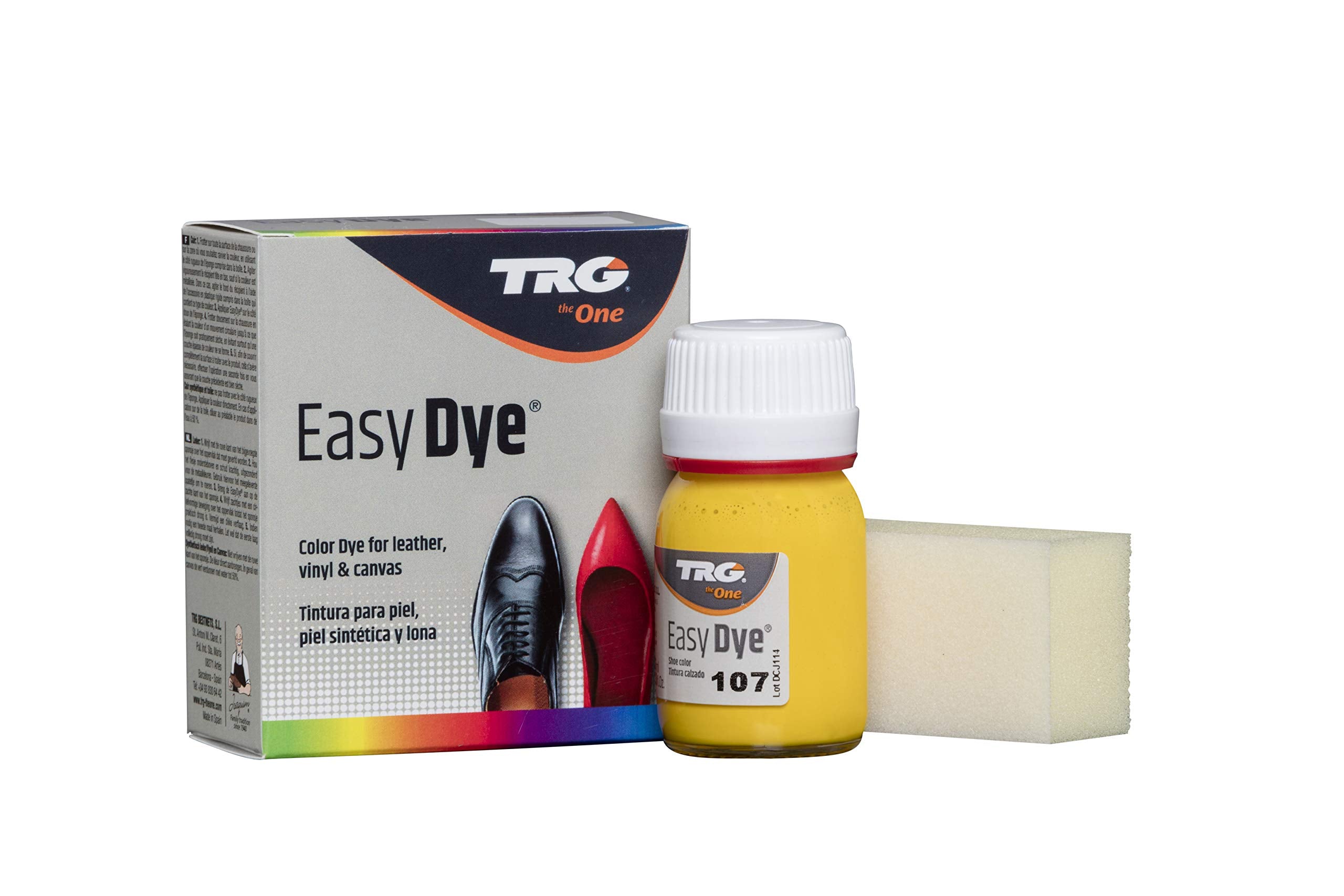 Trg Easy Dye For Leather And Canvas Shoes And Accessories (107 - Yellow)