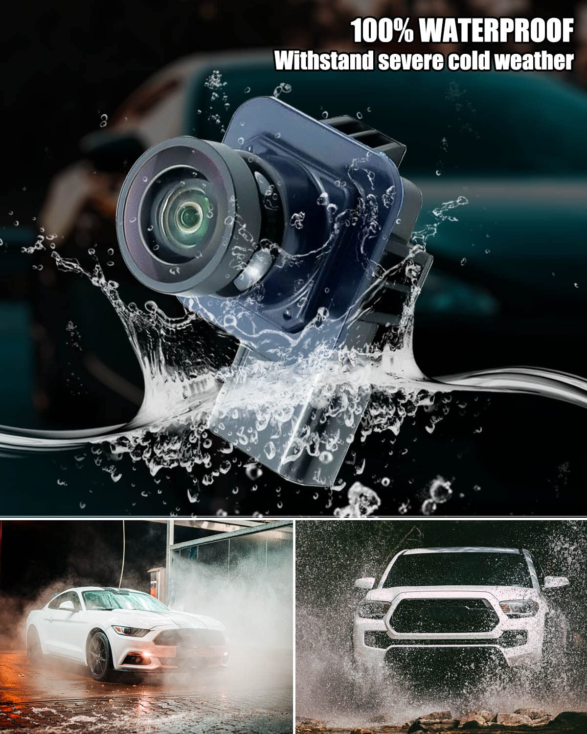 Reverse Backup Camera Fits For Ford Flex 2013-2019 Rear View Backup Camera Da8Z-19G490-A, Da8Z-19G490-C, Ea8Z-19G490-A, Ga8Z-19G