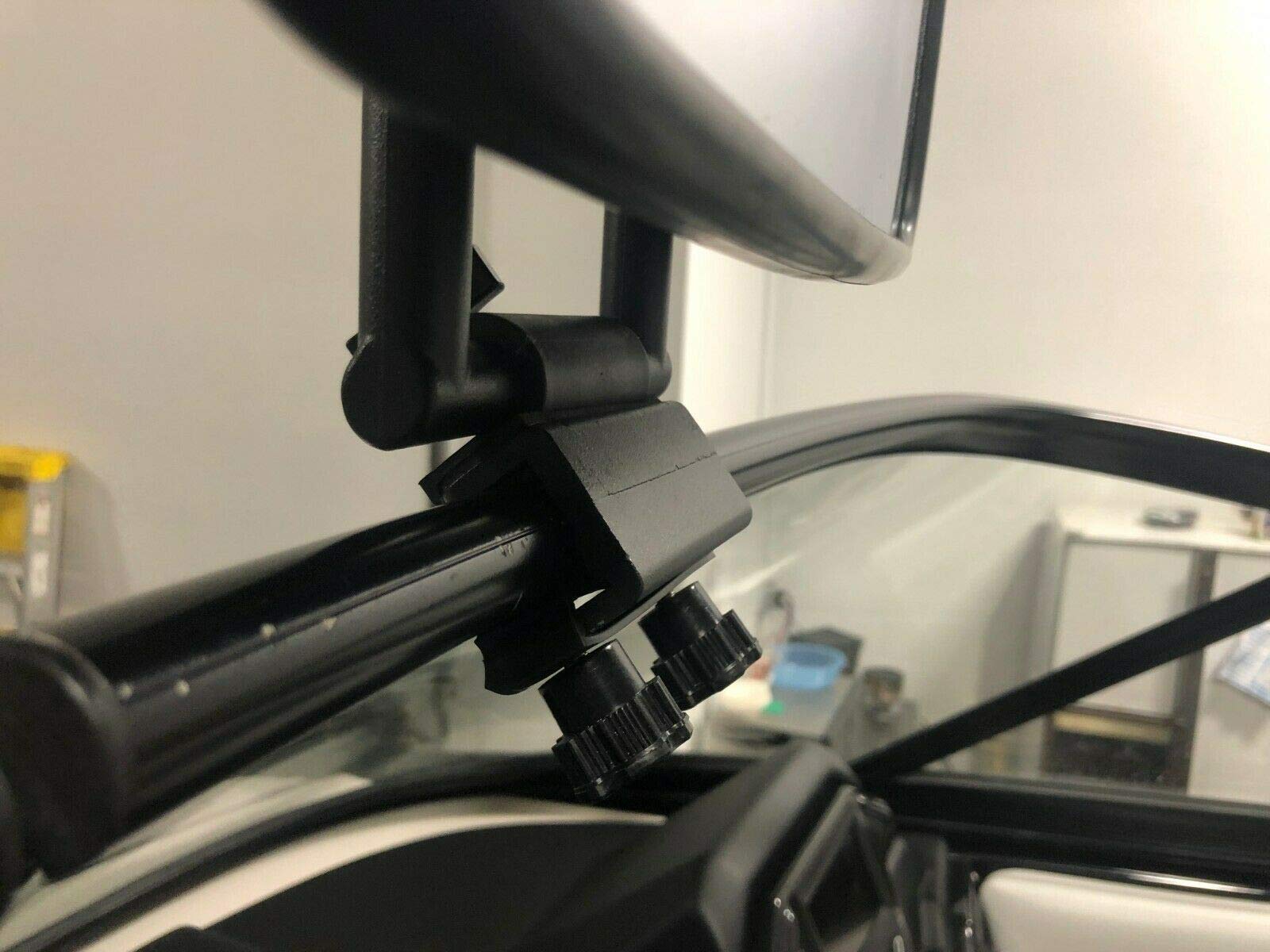 Heavy Duty 7''X14'' Rearview Mirror W/Adj Square Bracket For Boat Skiing Wakeboard