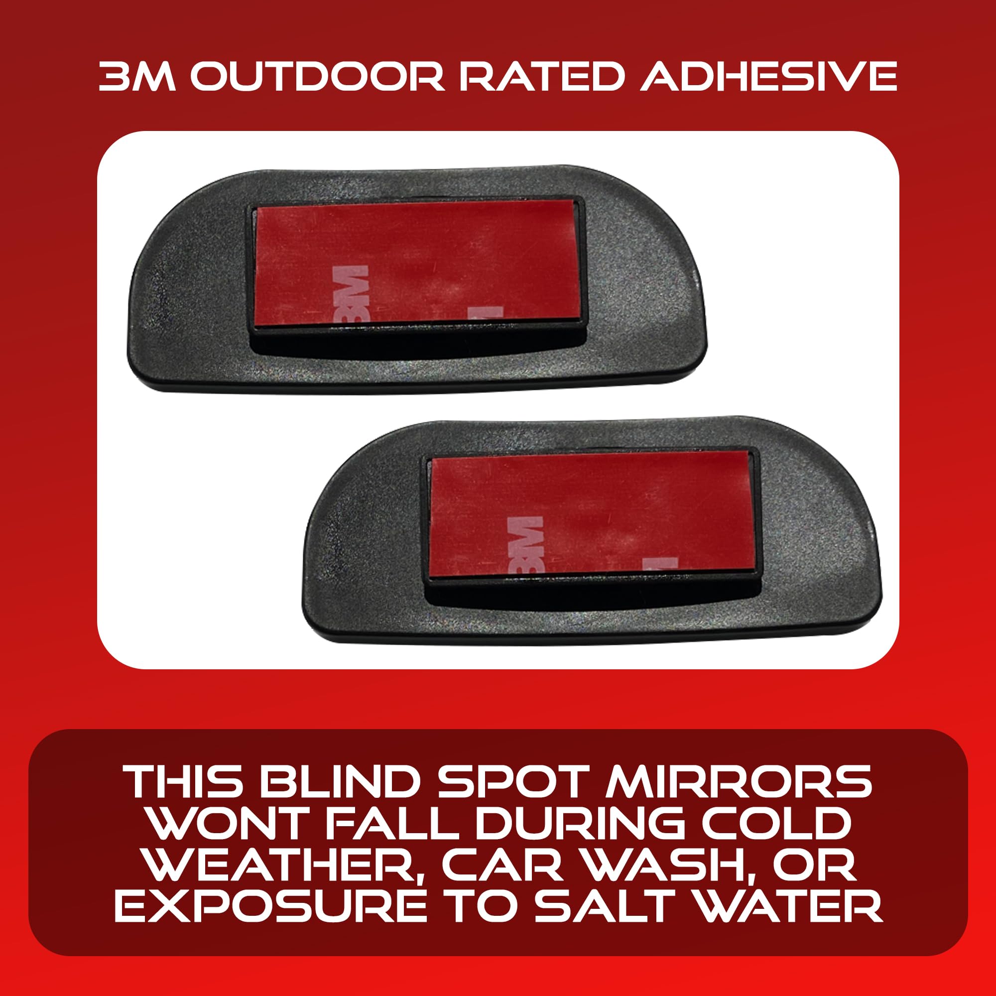 Blind Spot Convex Car Rear View Mirror: Rearview/Side Stick On Mirror Automotive Accessories | Narrow Blindspot Mirrors For Car
