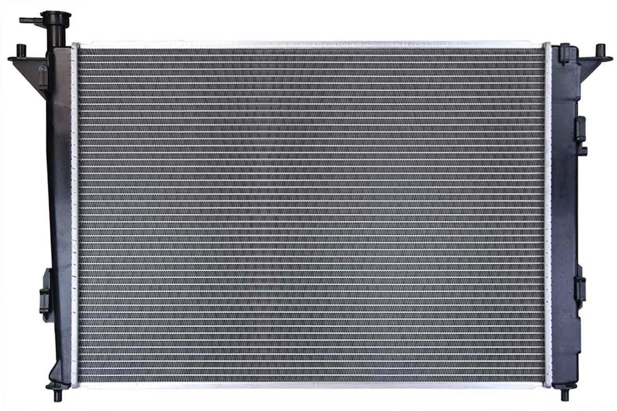 Autoshack Radiator Replacement For 2010 2011 2012 2013 2014 2015 2016 2017 2018 Hyundai Santa Fe 2013-2018 Santa Fe Sport 2013-2
