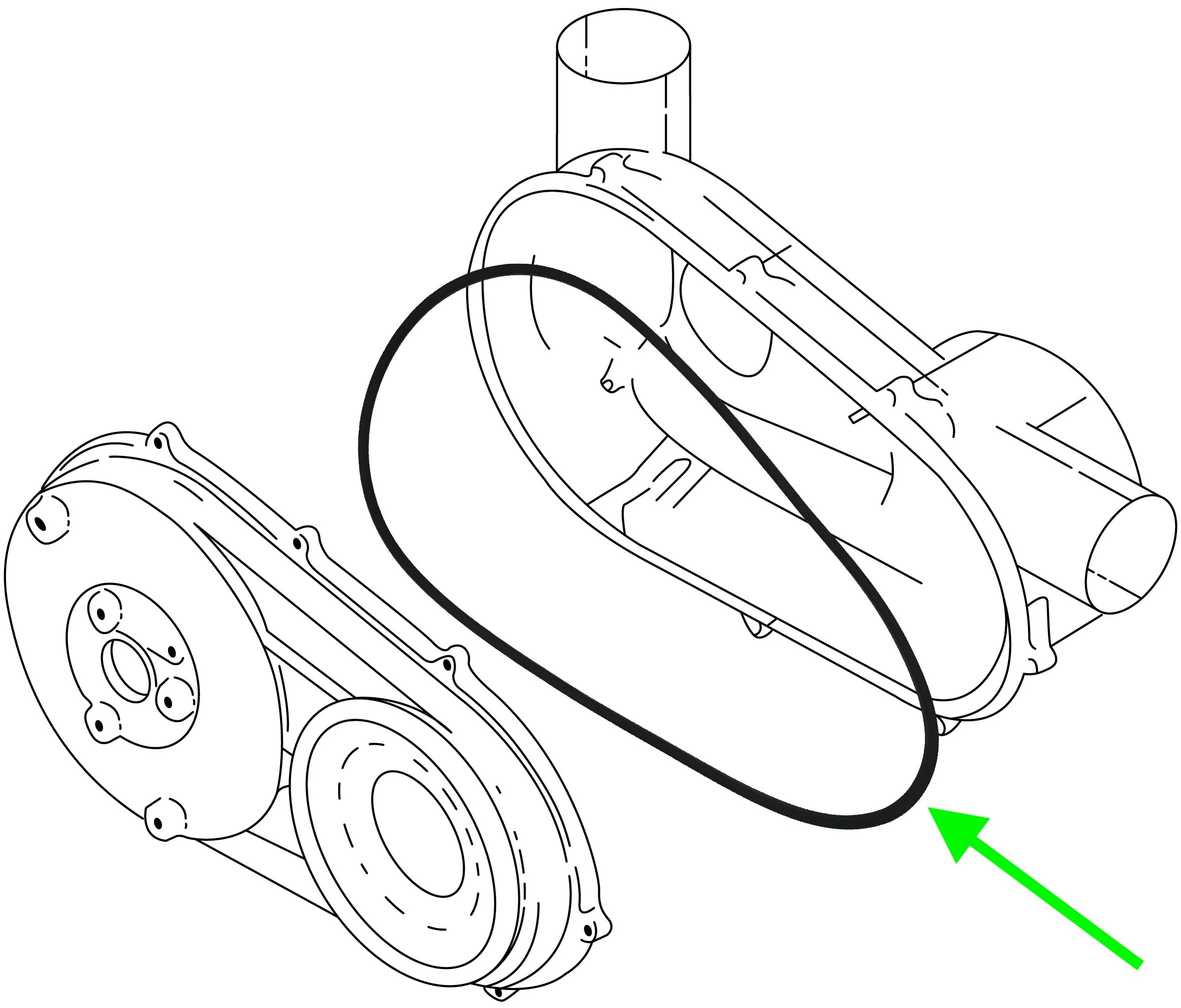 Appliafit Outer Clutch Cover Seal Compatible With Polaris 5521831 For Select Polaris Ace, General, Ranger And Rzr Atvs (1-Pack)