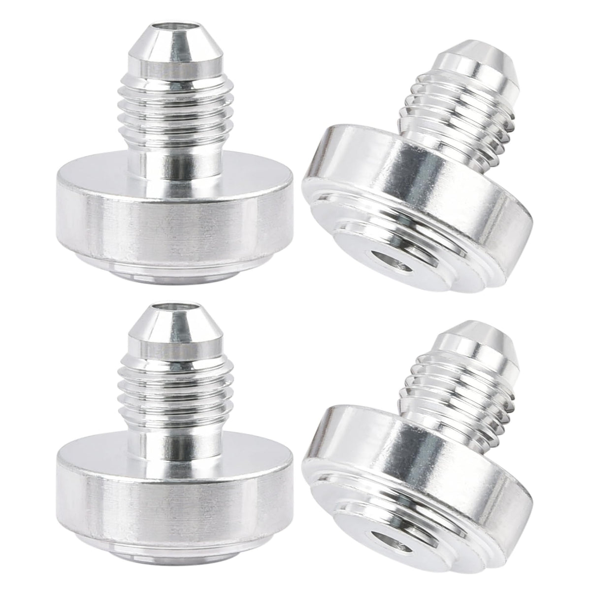EVIL ENERGY 4AN Male Weld on Bung Fitting Aluminum 2PCS