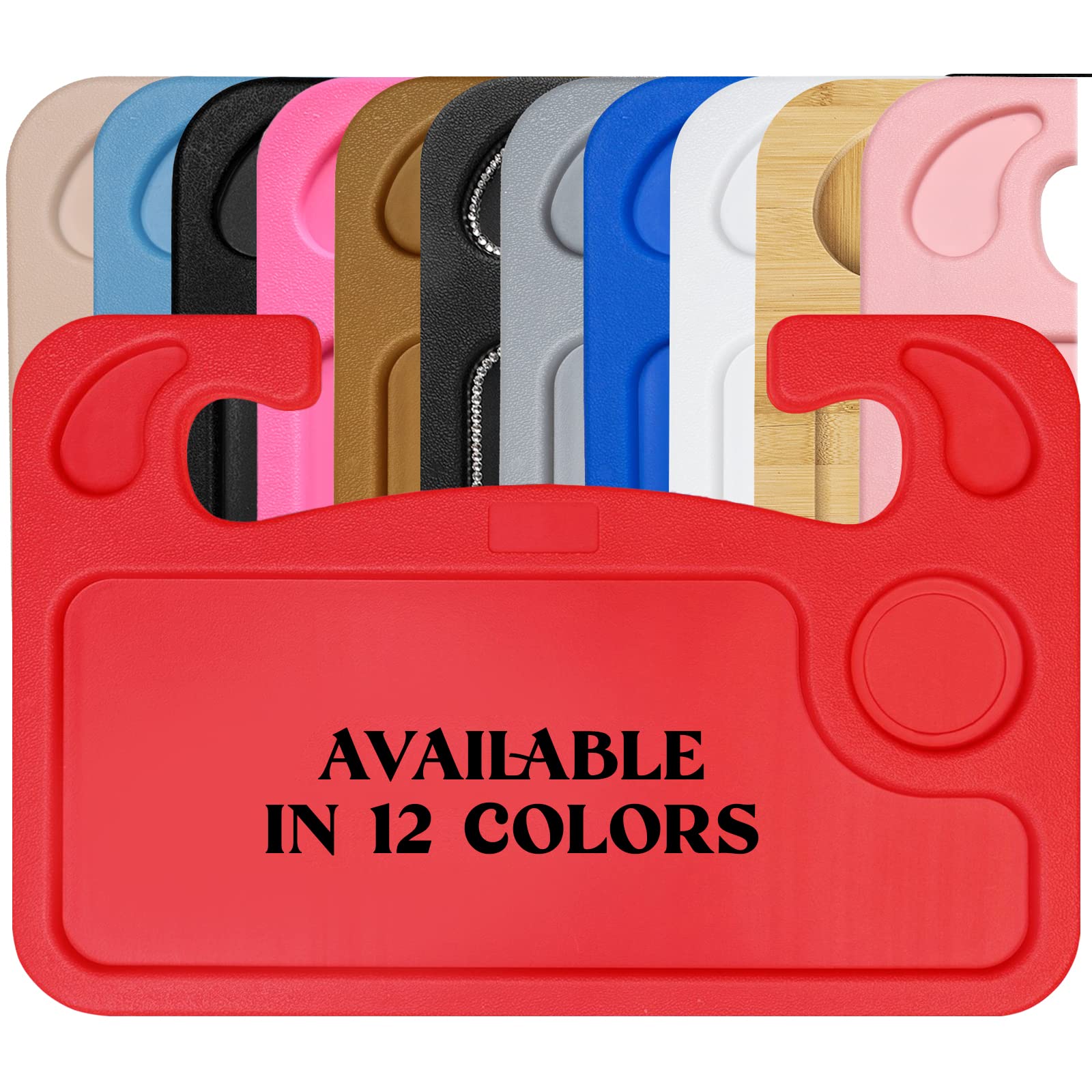 Lebogner Steering Wheel Tray, Car Food Trays For Eating, Laptop, Tablet, Ipad Or Notebook, Hook On Auto Steering Wheel Desk Tabl