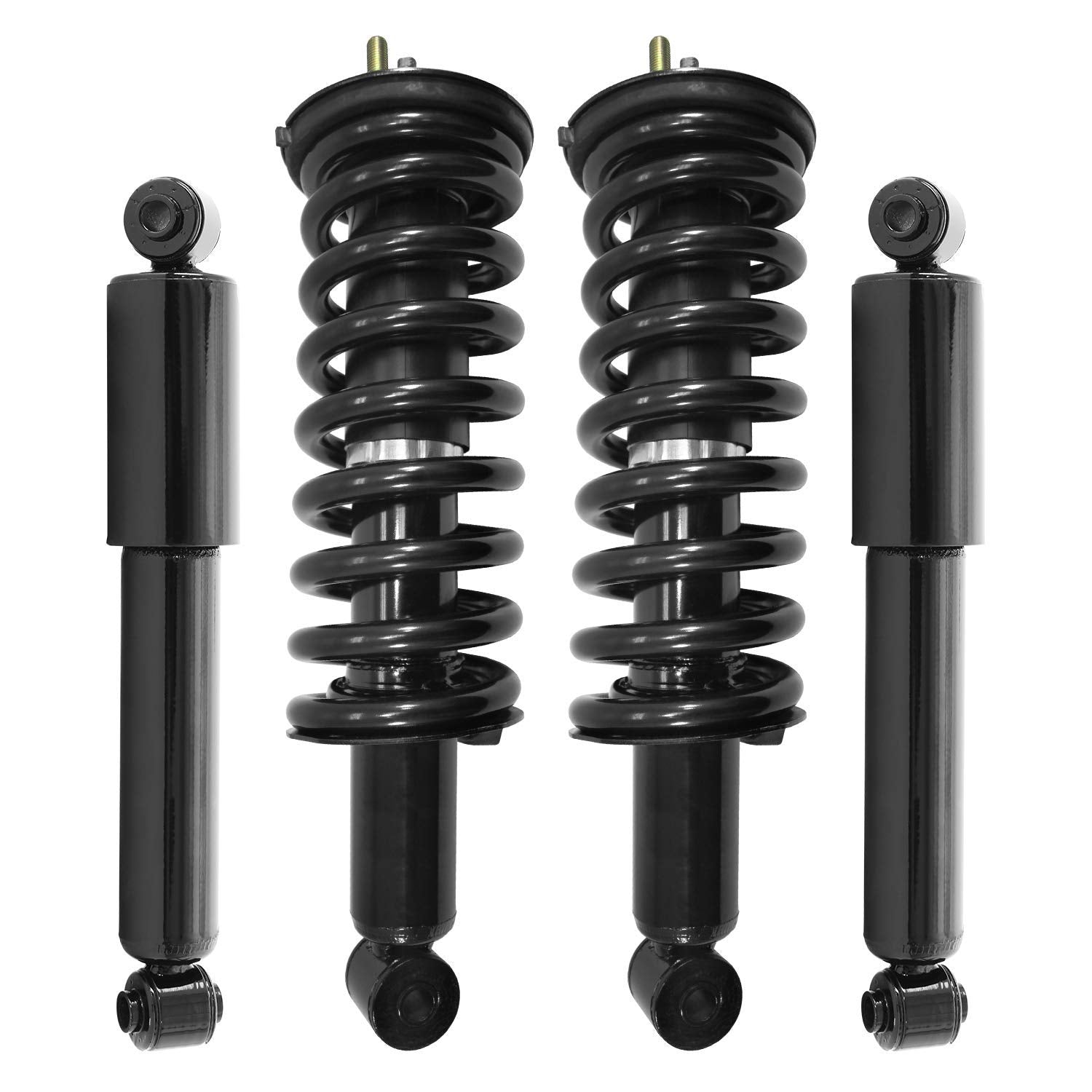Unity Complete Strut Assembly Kit - Front & Rear 4 Wheel Gas Shock - Model 4-11290-255050-001