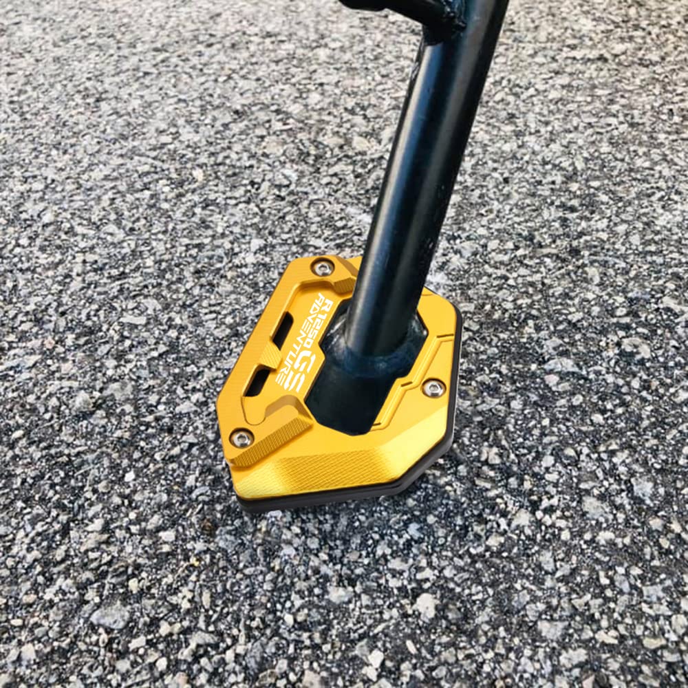 Modeer For BMW R1250GS Adventure 2018-2024 (Not For Lowered Vehicles) Motorcycle CNC Support Extension Plate Kickstand Side Stan
