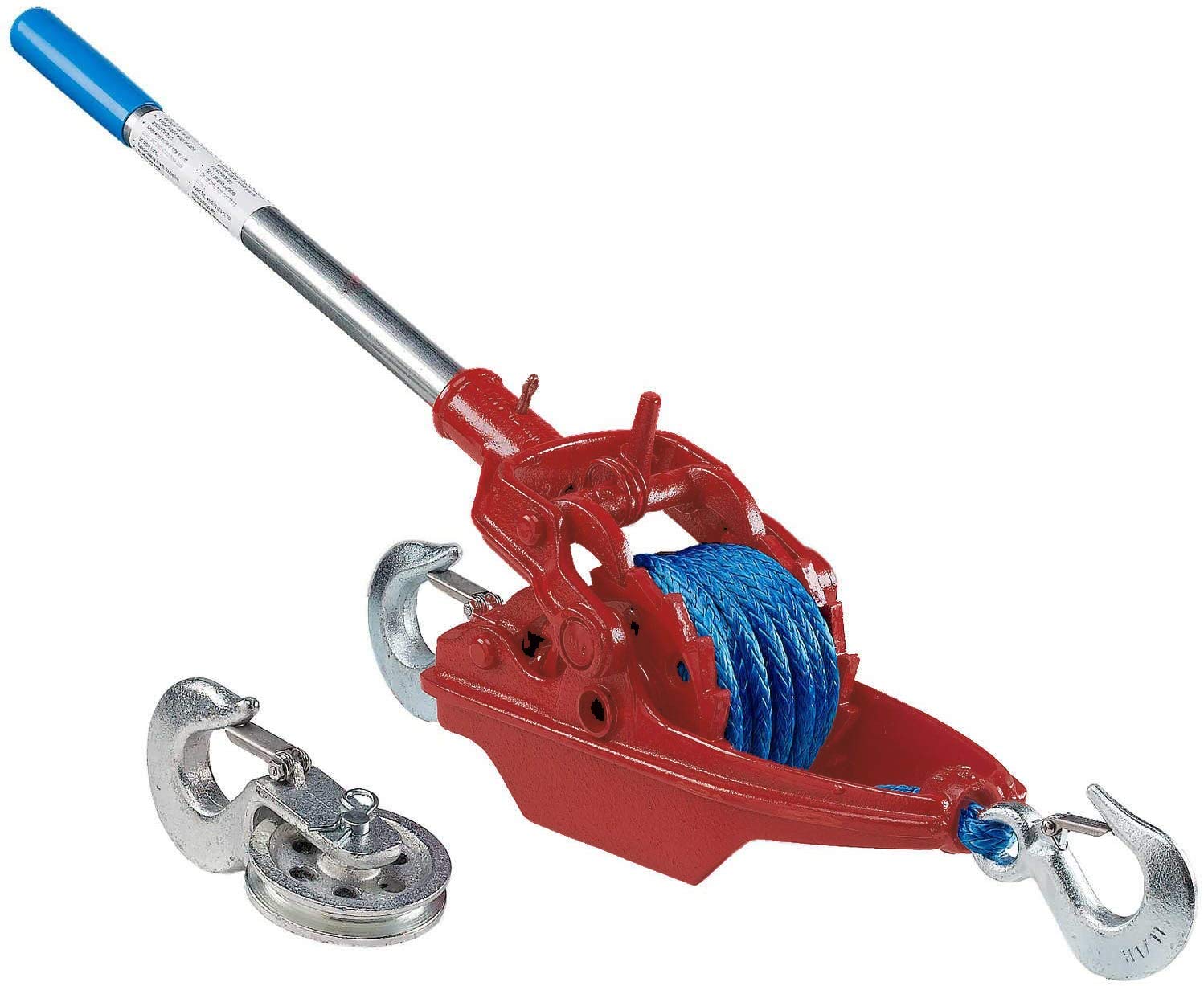 3 Ton Ratchet Puller With 35 Of 5/16 Amsteel Blue