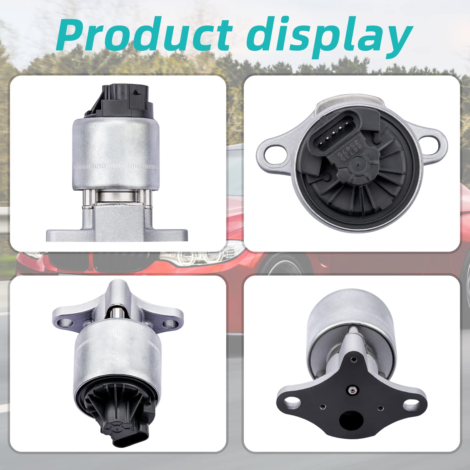 Aulink Egv589 Egr Valve Egr1273 For Chevy 1500 Astro Blazer Impala Express Silverado Tahoe,Gmc K1500 Savana Sierra Yukon,Buick Lesabre Avenue Regal,Cadillac Deville Escalade,Isuzu Pontiac Olds Bravada