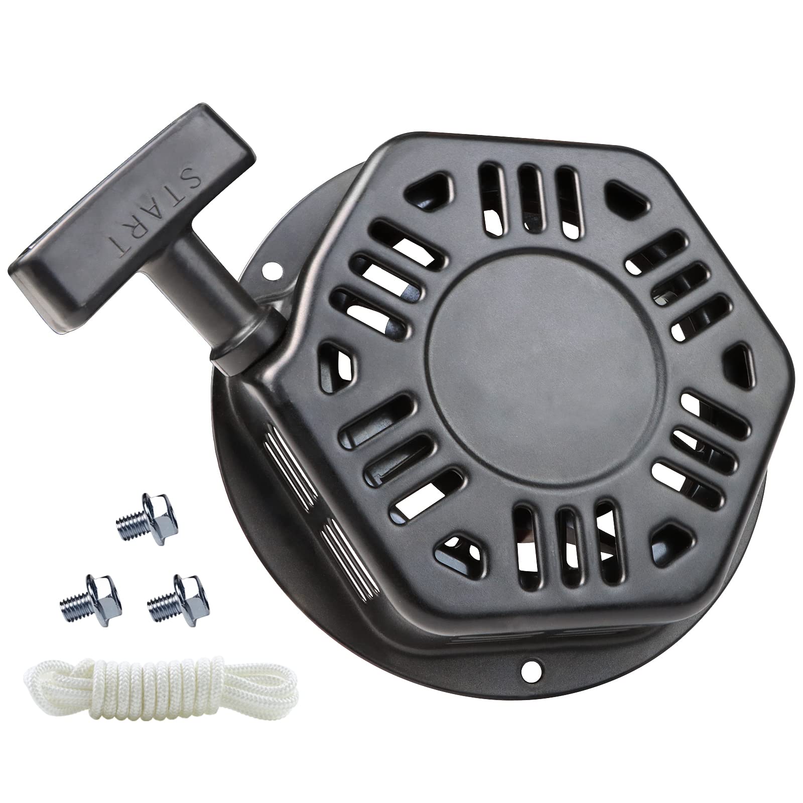 WOTIAN Recoil Starter Compatible with Champion 212cc 196cc 224cc Pull Start Assembly Generator Parts 3500w 4000w Part#22.061000.