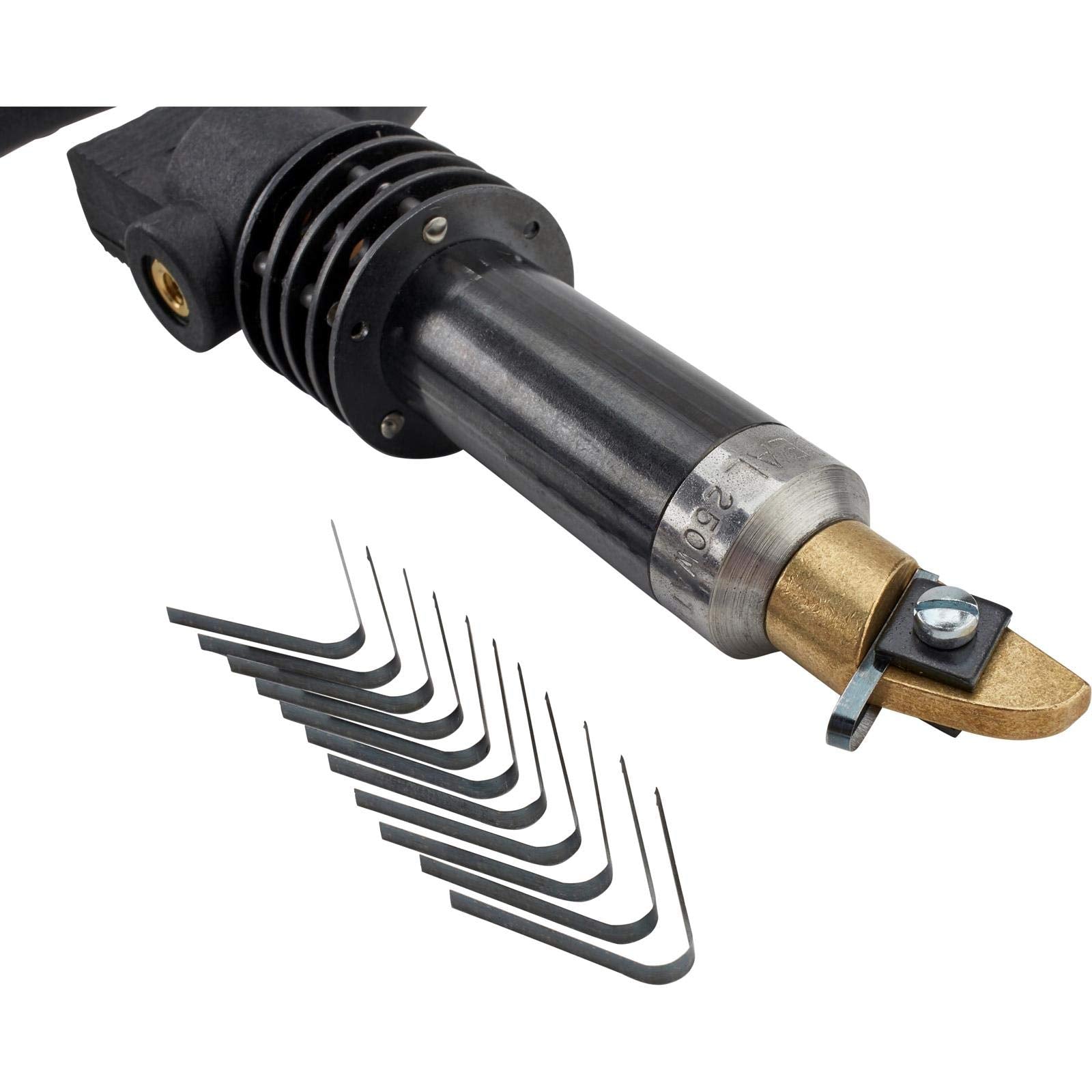 Ideal Grooving Iron 110 Volt 250 Watt Heated Groover Tire Cutter W/ #4 Blades & Head