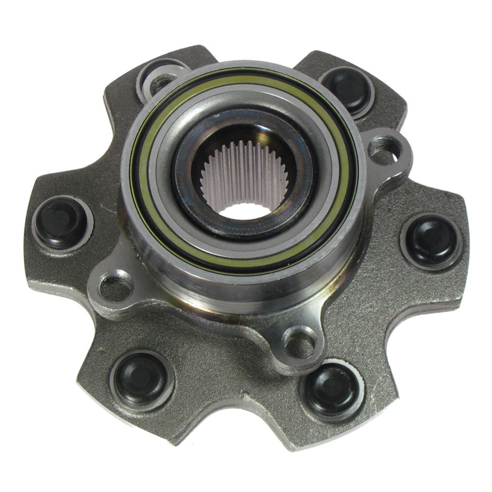 Trq Front Wheel Bearing & Hub Assembly With Abs Sensor Compatible With 2001-2006 Mitsubishi Montero