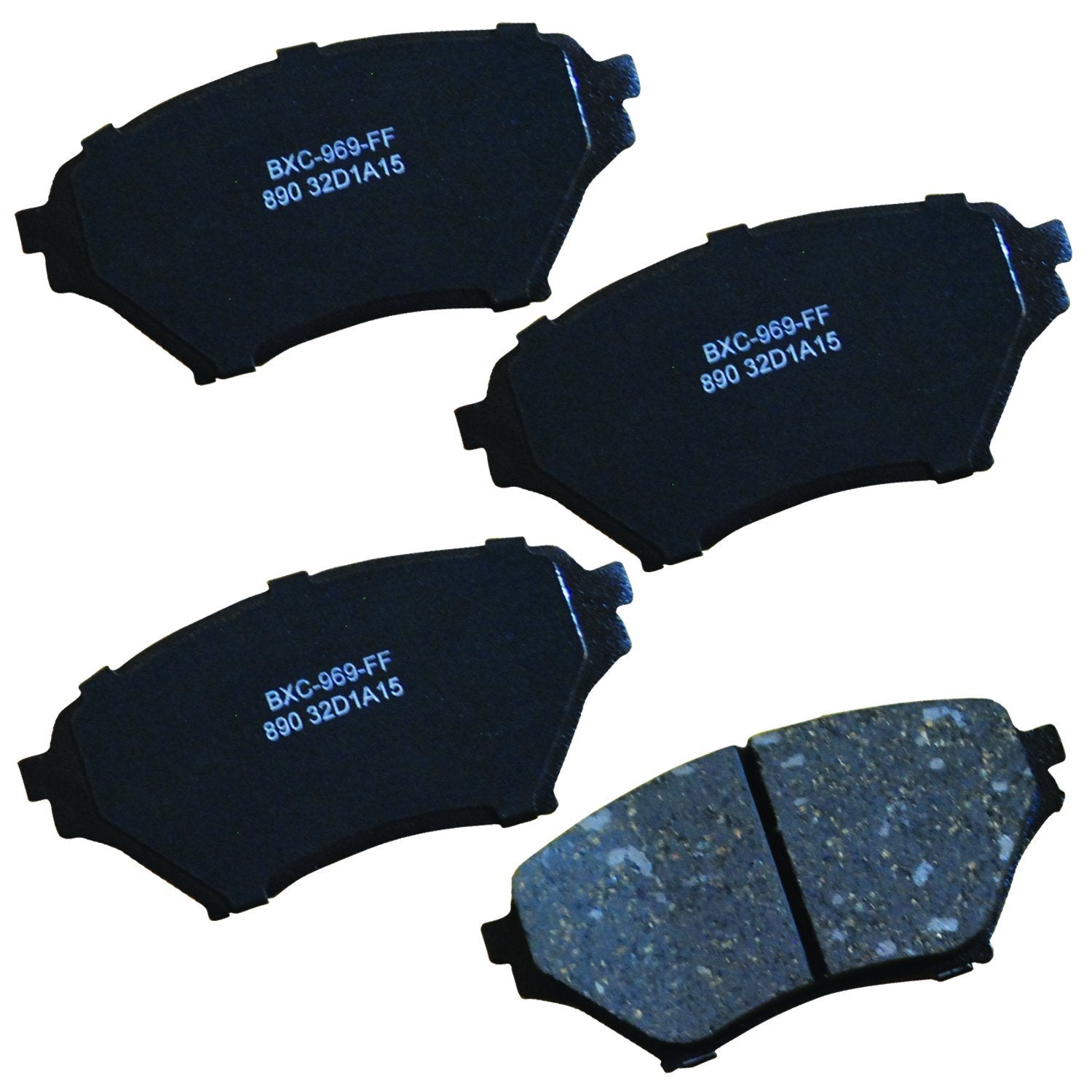 Bendix Premium Sbc890 Ceramic Front Brake Pads For Mazda Miata 2005-2001
