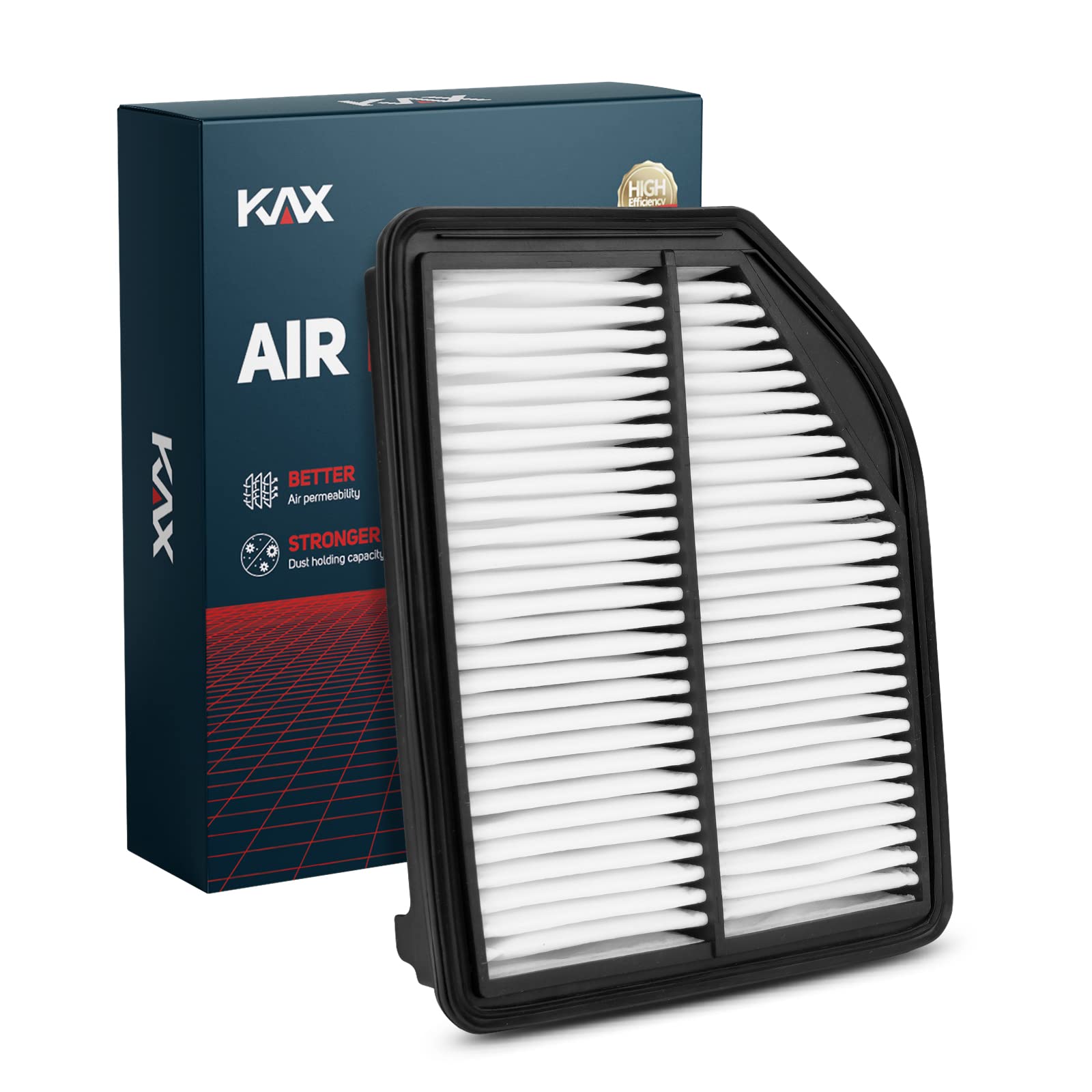 KAX CA11113 Engine air Filter GP213 MT-113 for Civic 1.8L L4 Gas (2012-2015) Acura ILX Base 2.0L L 4 (2013-2015) Improve Engine 