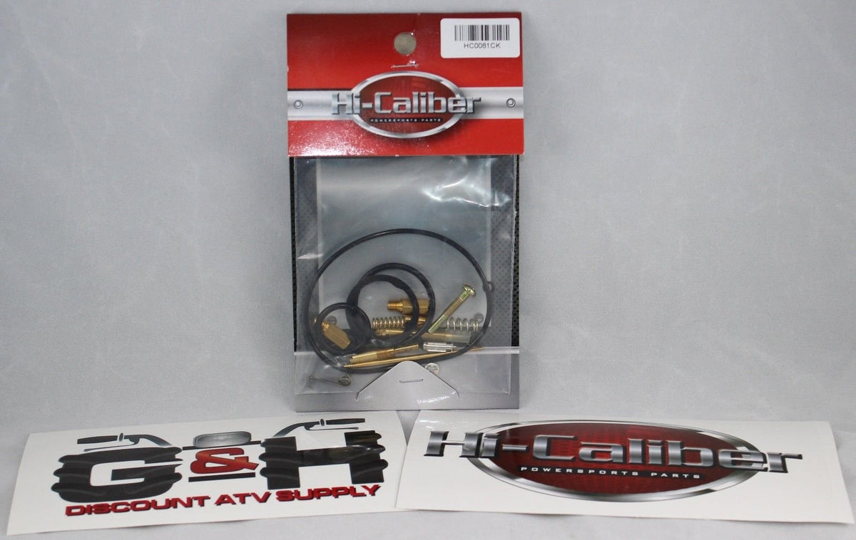 Hi-Caliber Powersports Parts Carburetor Carb Rebuild Kit For The 1983 1984 1985 Honda Atc 200X Atvs