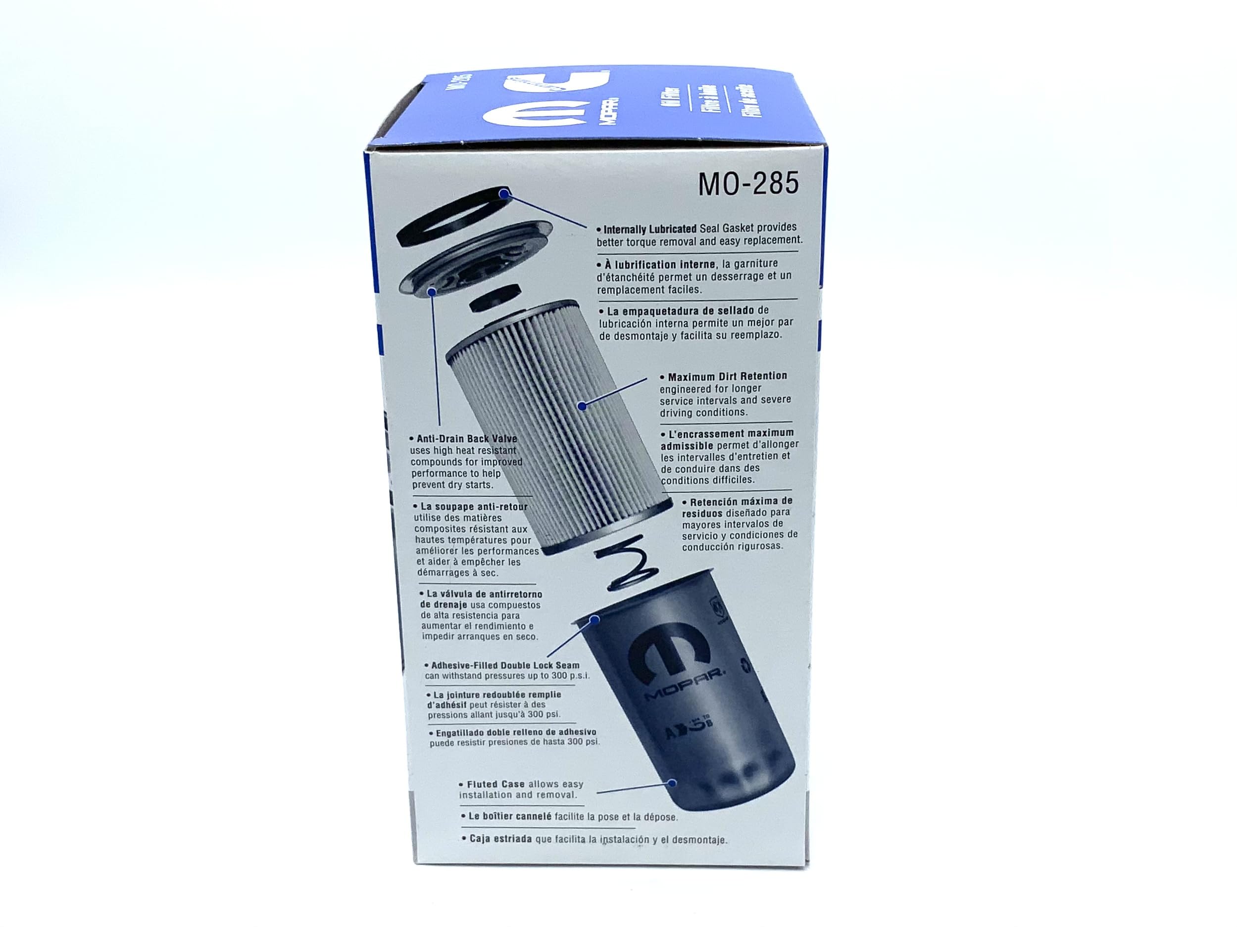 Genuine Chrysler Part 5083285Aa Oil Filter