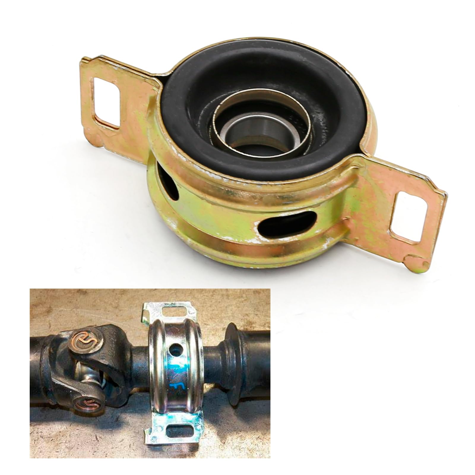 SYOWADA 3723035130 Center Bearing Replacement for Toyota T100 1993-1998 Toyota Tacoma 1995-2015, 37230-35130 Drive Shaft Center